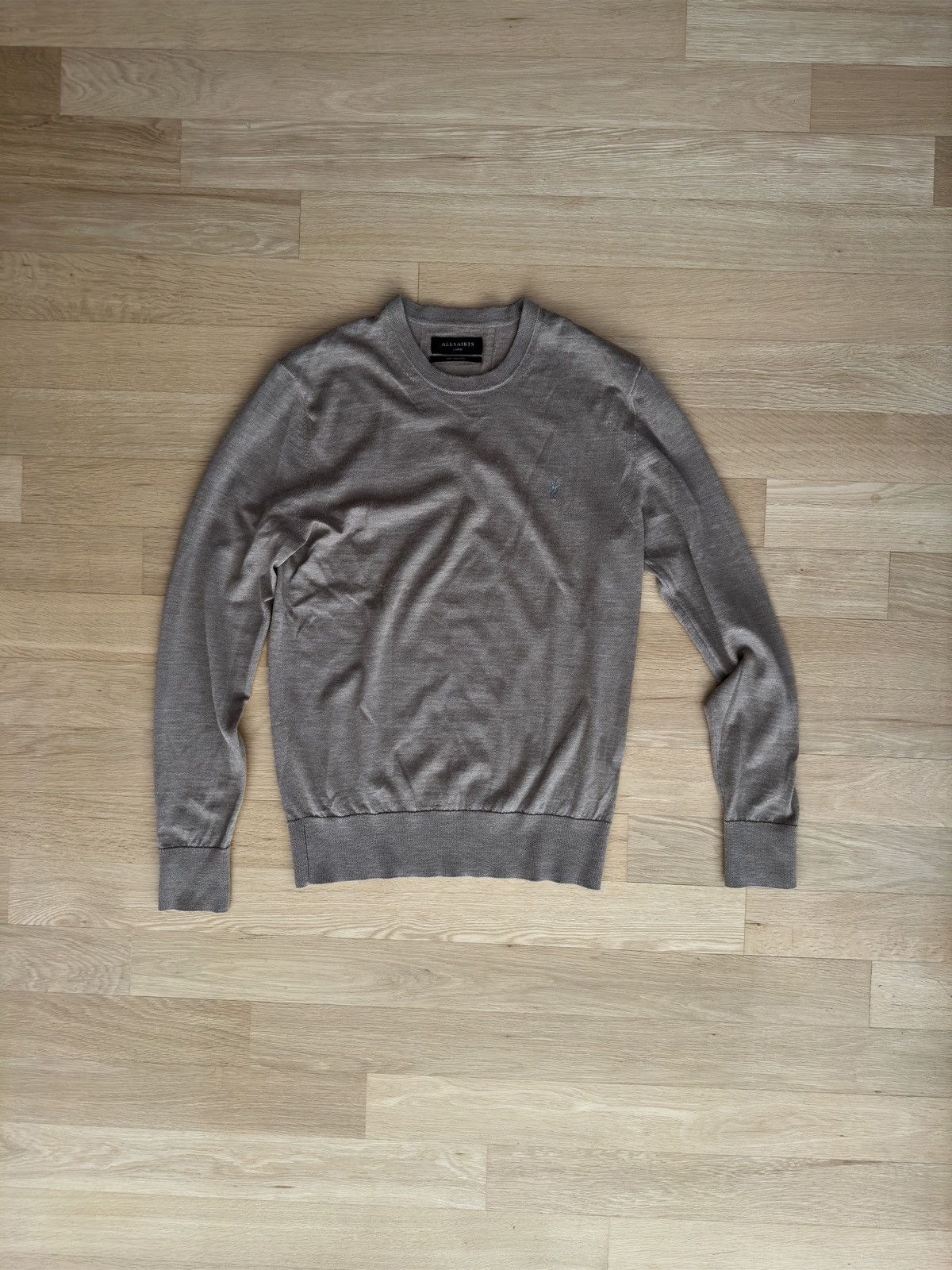 Allsaints Mode Merino Crew Neck Ramskull Jumper Size US L / EU 52-54 / 3 - 1 Thumbnail