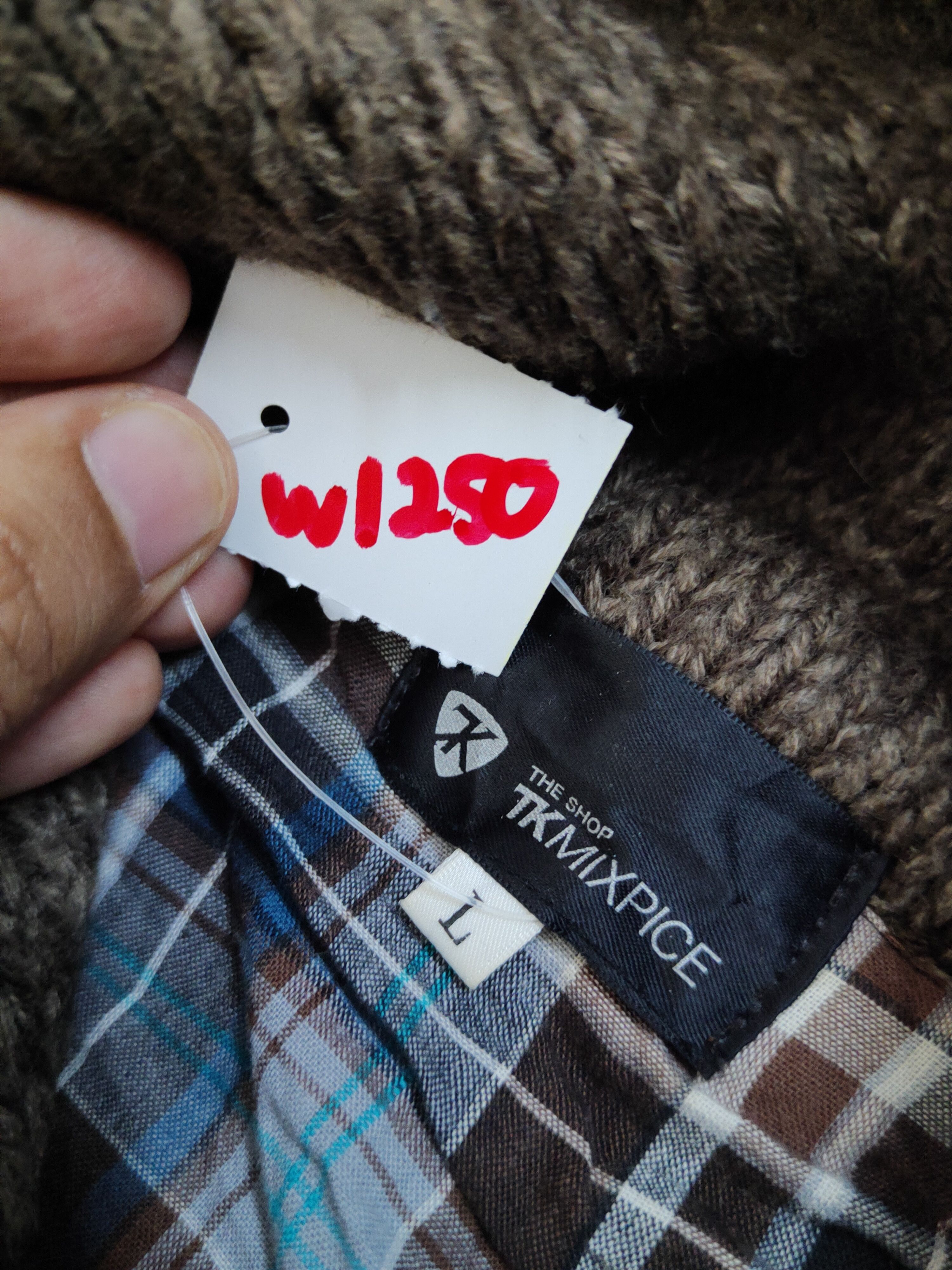 Takeo Kikuchi TK Mixpice Dark Brown Knitwear Cardigan #W1250 Size US M / EU 48-50 / 2 - 11 Thumbnail