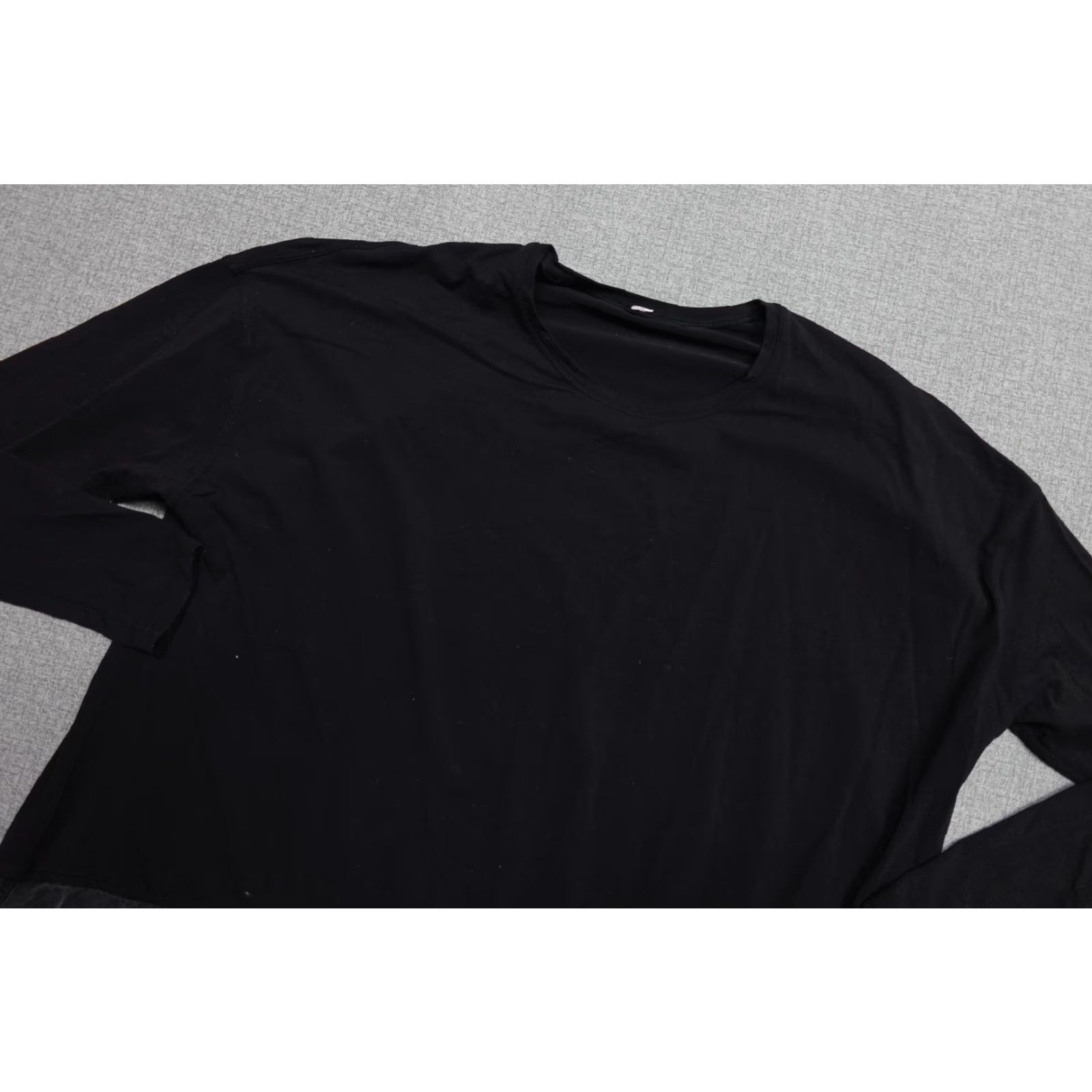 Lululemon Lululemon Shirt Womens 8 Black Colorblock Tunic Long Sleeve Crew Neck Relaxed Fit Size M / US 6-8 / IT 42-44 - 2 Thumbnail