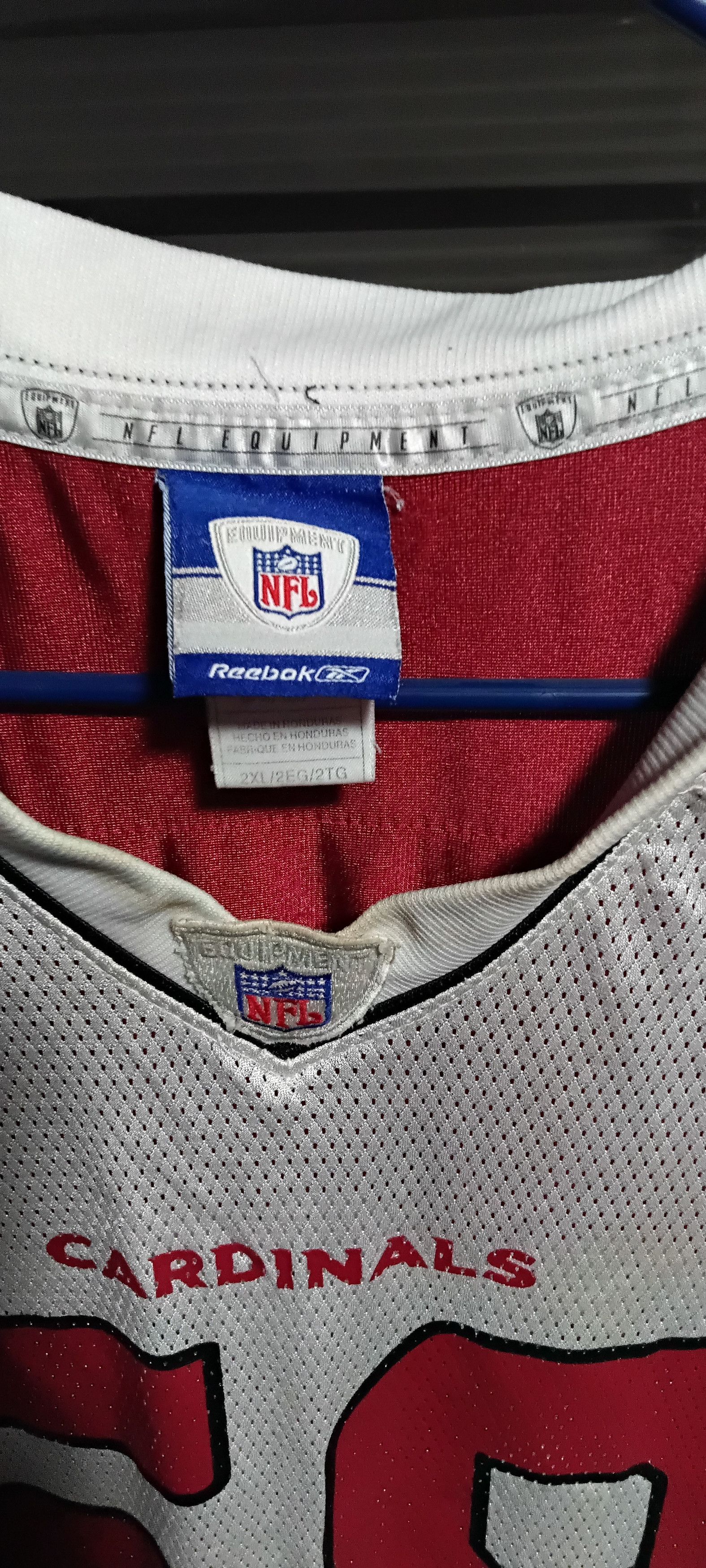 Reebok 2008-2009 season Arizona Cardinals Jersey 58 Carlos Dansby Size US XXL / EU 58 / 5 - 2 Thumbnail