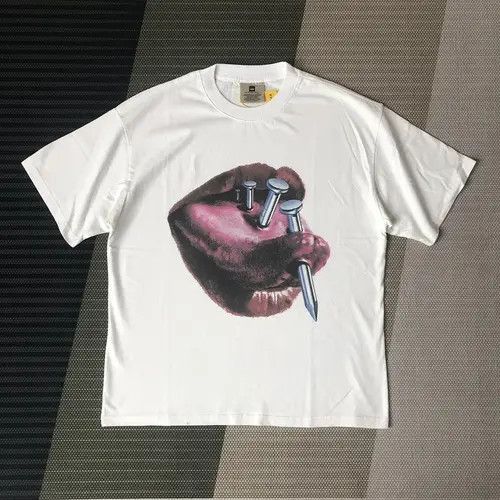 Vintage Vintage Graphic Printed Lip Girl T-Shirt Size US M / EU 48-50 / 2 - 1 Thumbnail