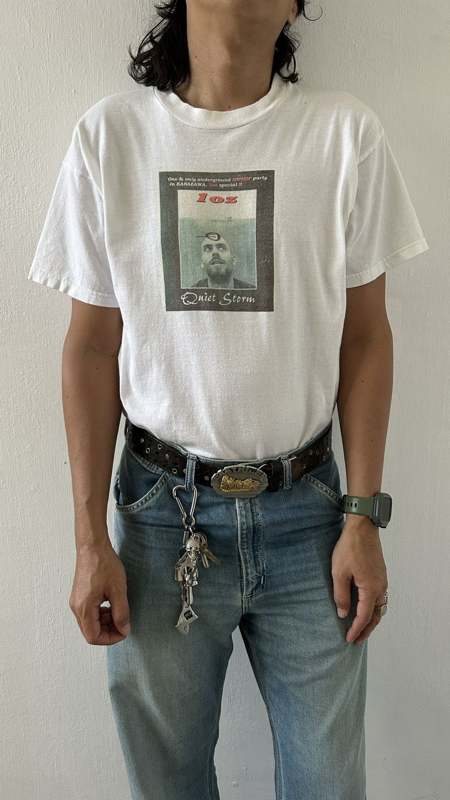 Vintage 1990s Quiet Storm DJ Show T-Shirt Size US M / EU 48-50 / 2 - 2 Thumbnail