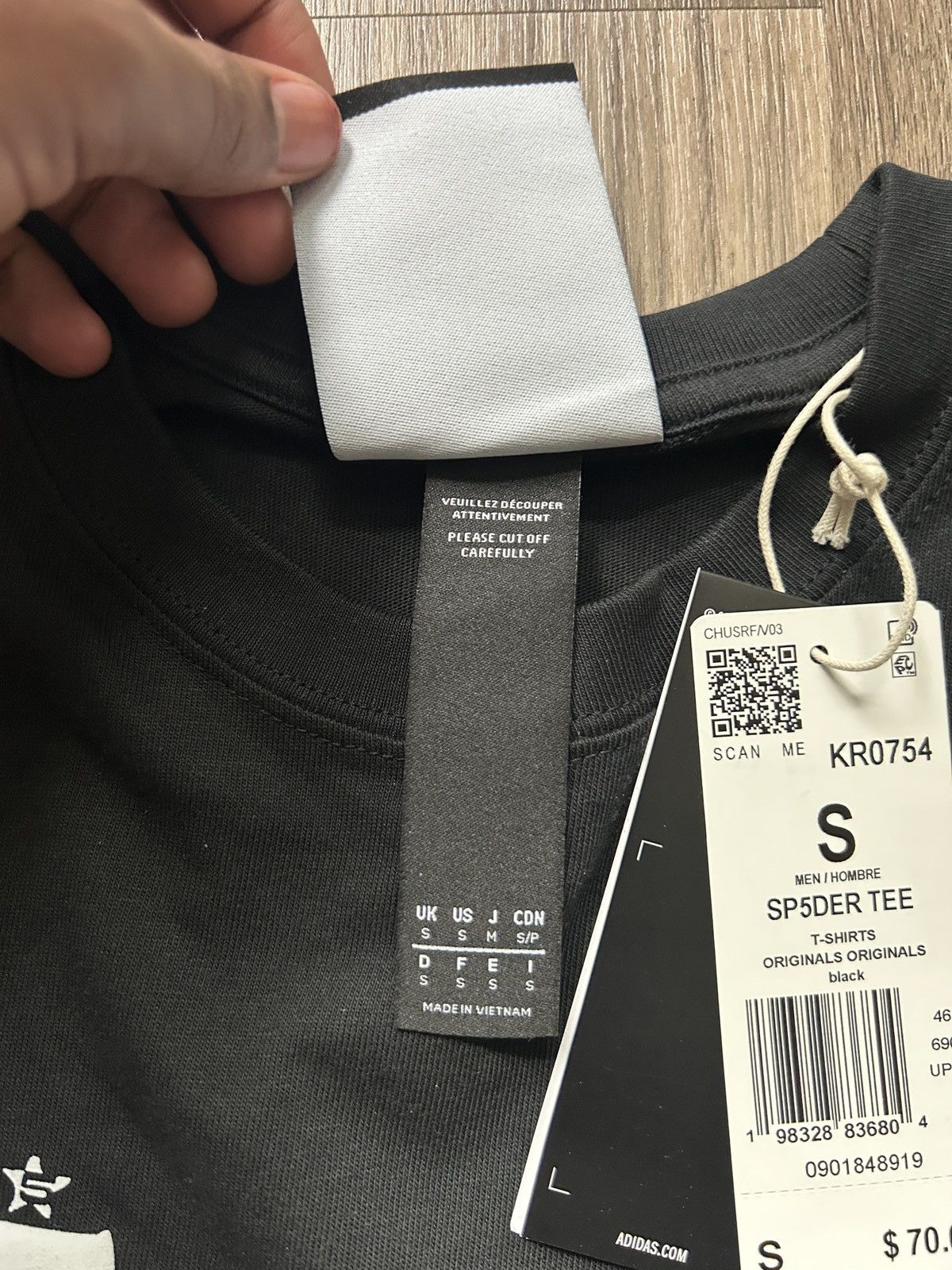 Sp5der Sp5der X Adidas T shirt Size US S / EU 44-46 / 1 - 5 Thumbnail
