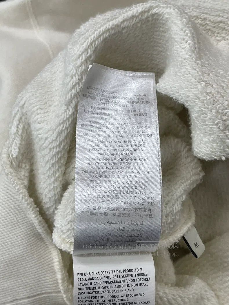 Gucci Gucci White dancing piglet letter logo sweatshirt Size M / US 6-8 / IT 42-44 - 8 Thumbnail