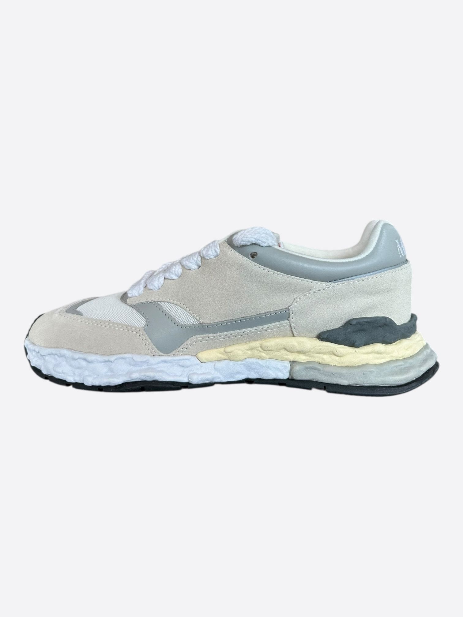Maison MIHARA YASUHIRO Maison Mihara Yasuhiro Beige & Grey George Sneakers Size US 11 / EU 44 - 3 Thumbnail