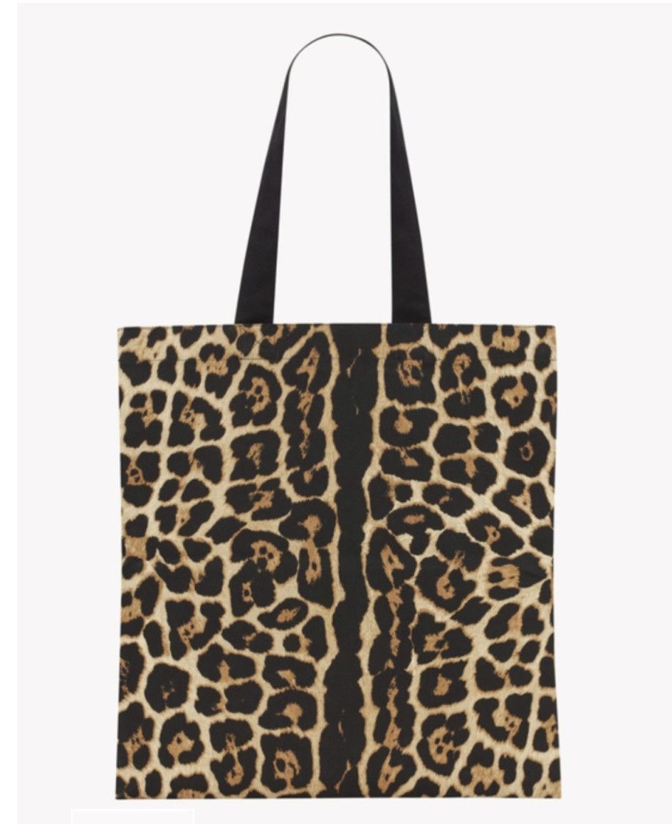 Saint Laurent Paris Saint Laurent Rive Droite Leopard Tote Size ONE SIZE - 2 Thumbnail