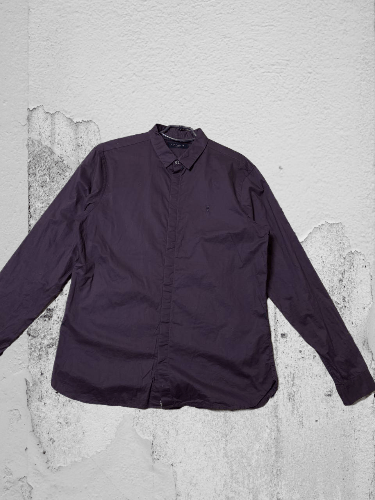 Allsaints × Vintage Allsaints luxury streetwear shirt long sleeve Size US L / EU 52-54 / 3 - 1 Thumbnail