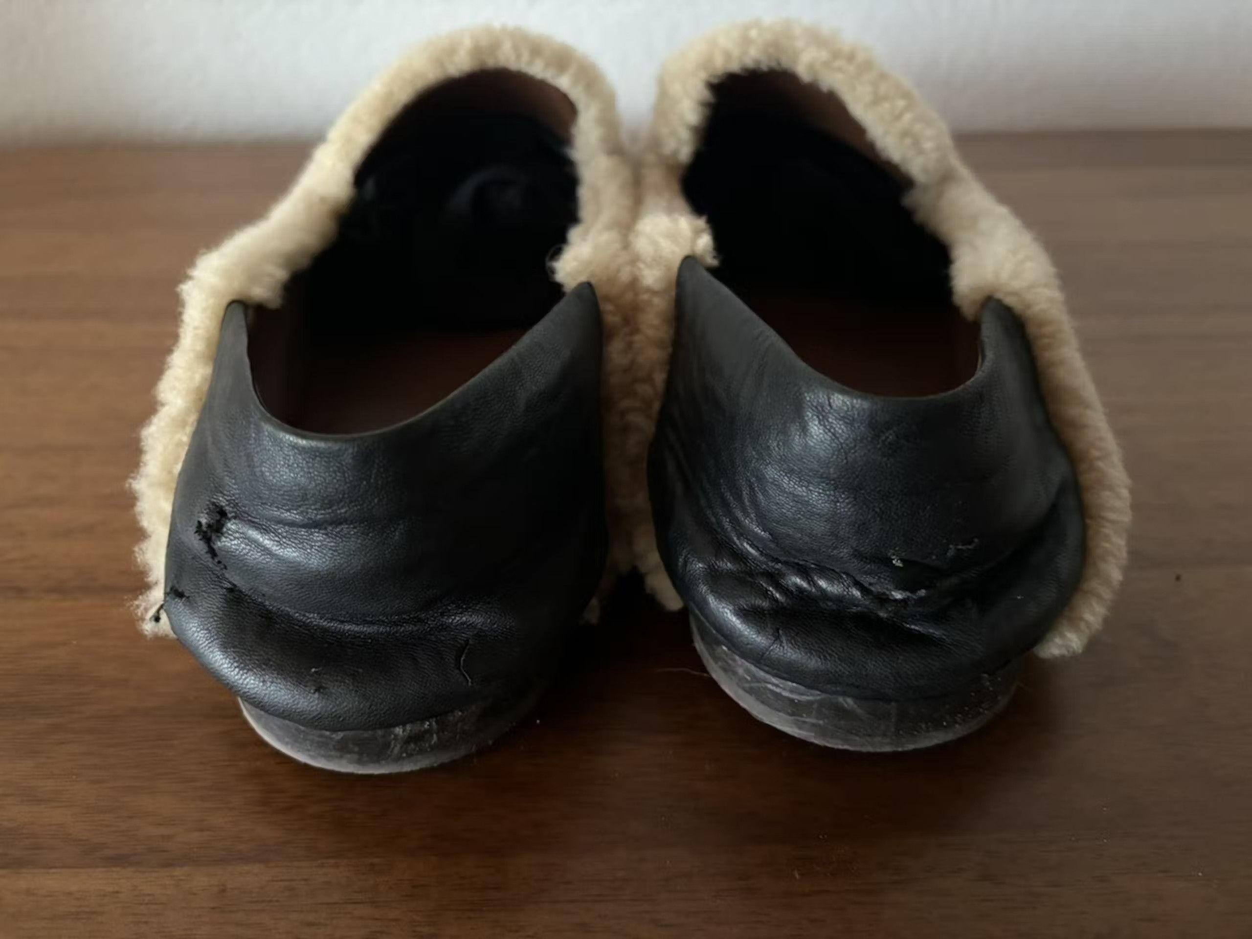 Wales Bonner Symphony Sheepskin Loafers Size US 11 / EU 44 - 6 Thumbnail