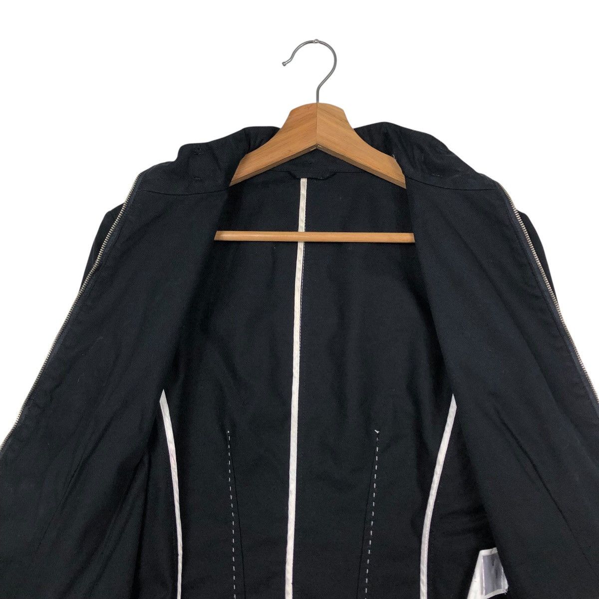 Vintage 📌Vintage Cropped Biker Jacket Visconf Made in Italy Size US M / EU 48-50 / 2 - 15 Thumbnail