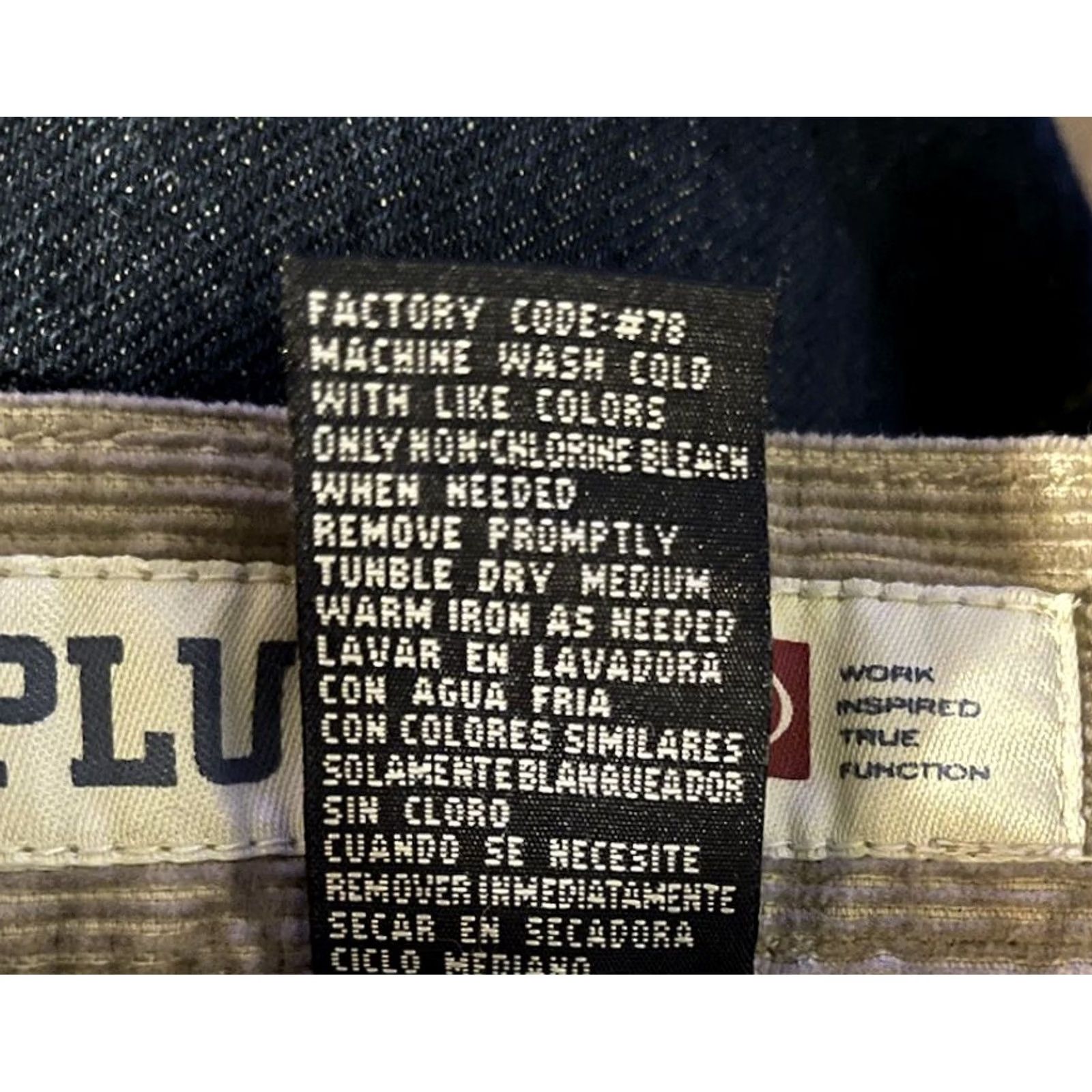 Vintage Plugg Carpenter Pants Shirt? Size US 36 / EU 52 - 5 Thumbnail