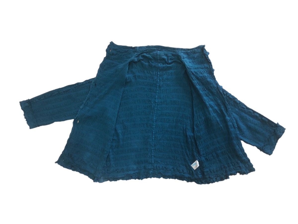 Issey Miyake ME By Issey Miyake Fringe Cauliflower Button Jacket Size L / US 10 / IT 46 - 7 Thumbnail
