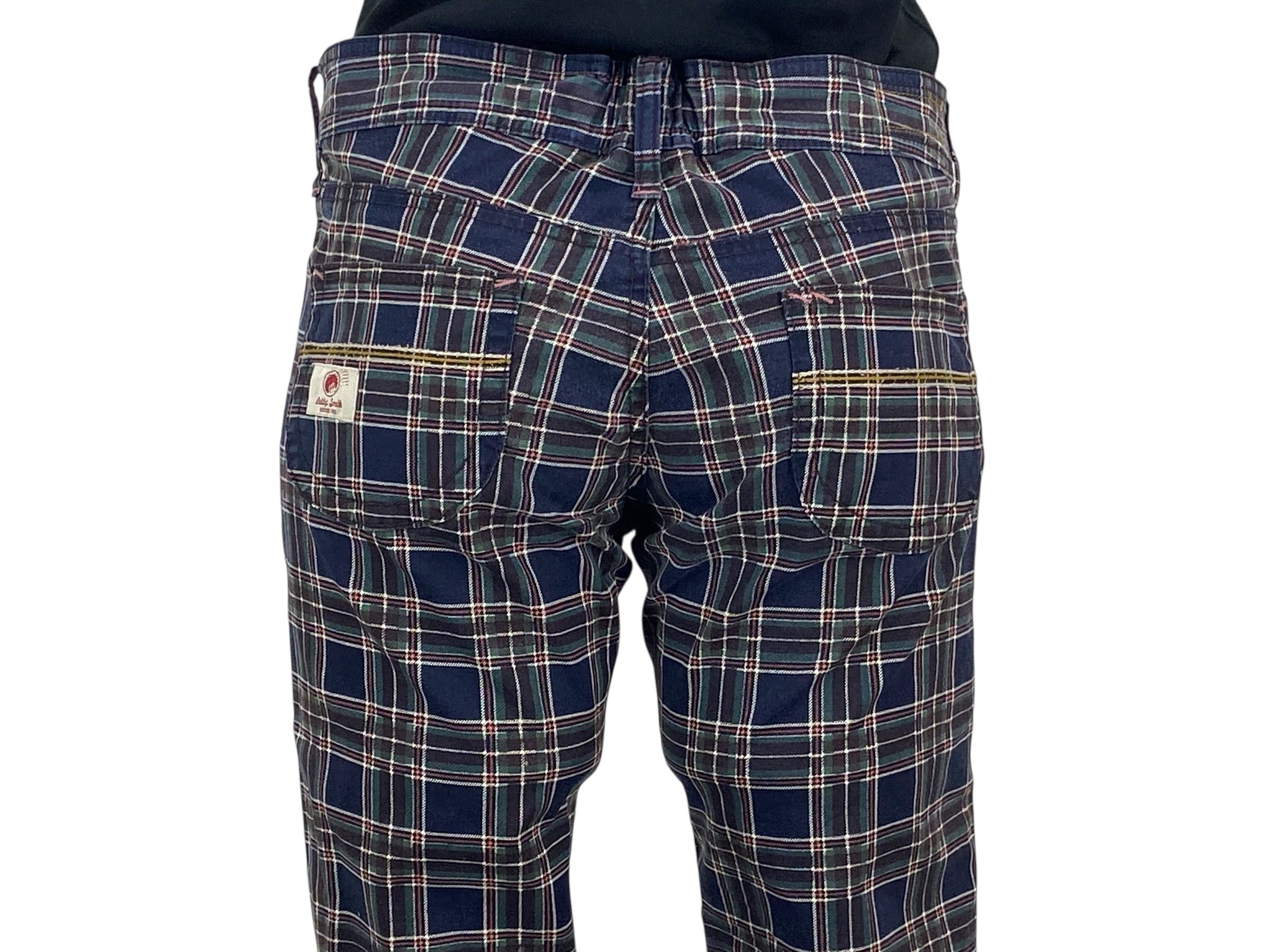 Japanese Brand Betty Smith Pants Hickory Pants Checkered Size 26" / US 2 / IT 38 - 9 Thumbnail
