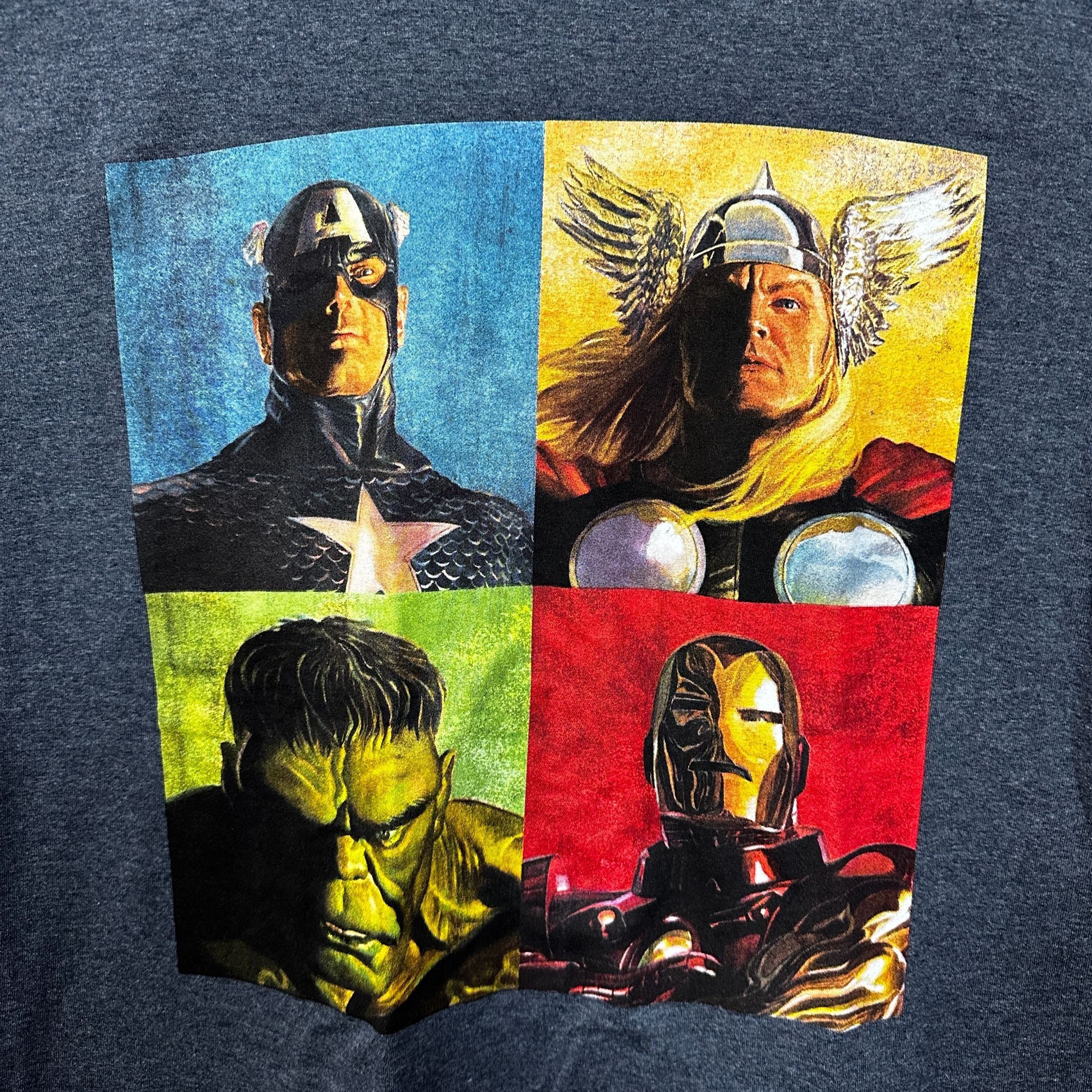 Marvel Comics Marvel Alex Ross The Avengers Realistic Portraits Tee L Size US L / EU 52-54 / 3 - 2 Thumbnail
