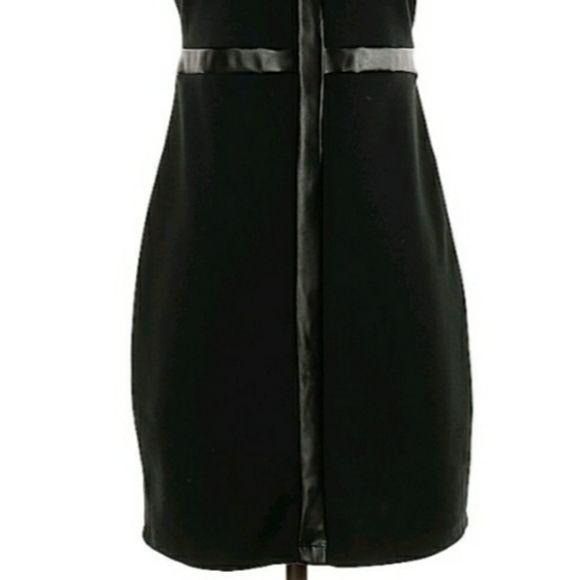 Other Romeo & Juliet Couture Matrix Sheath Dress Sz XS Black Faux Size XS / US 0-2 / IT 36-38 - 5 Thumbnail