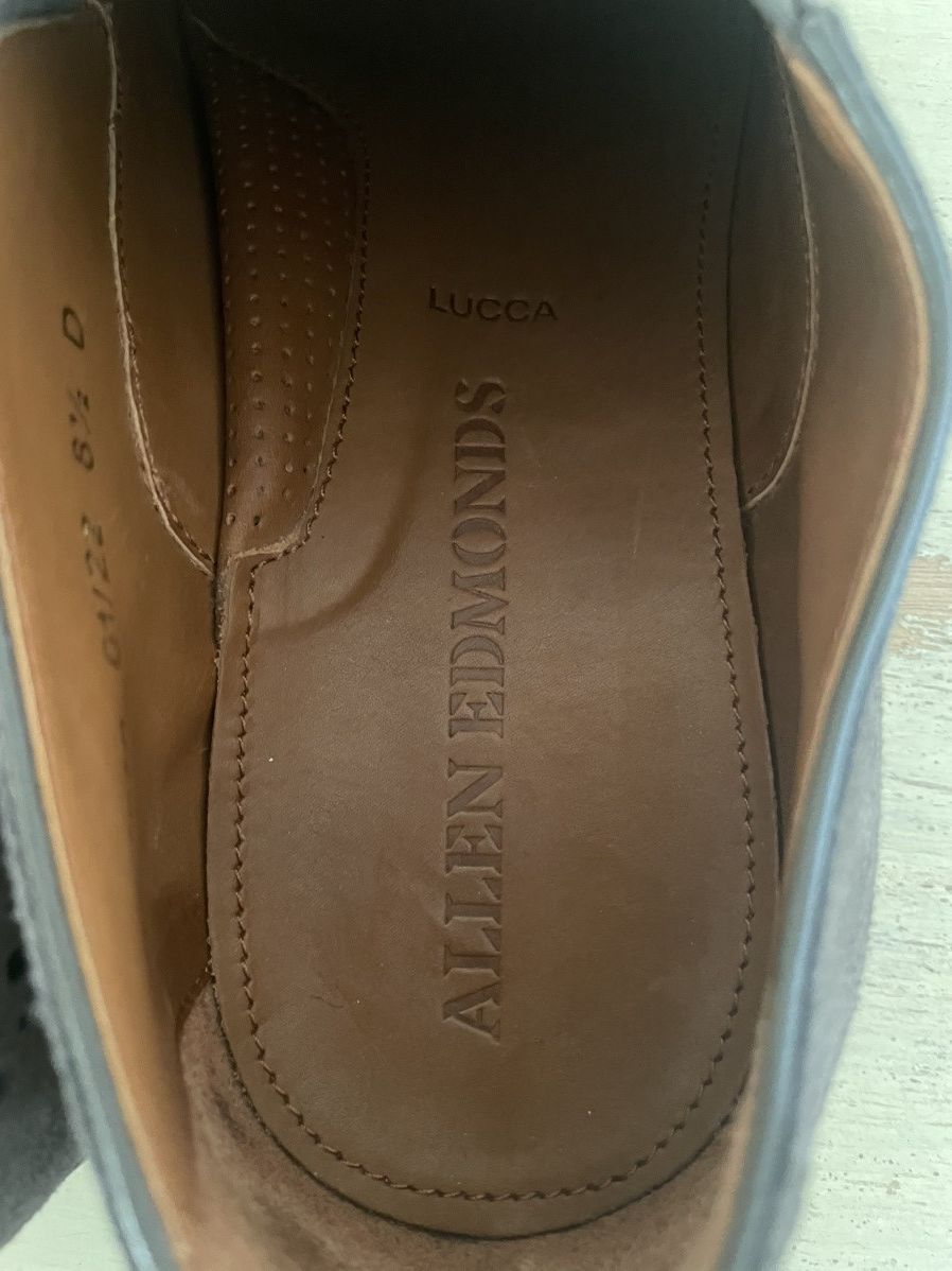 Allen Edmonds Suede Lucca Slip-On Size US 8.5 / EU 41-42 - 6 Thumbnail