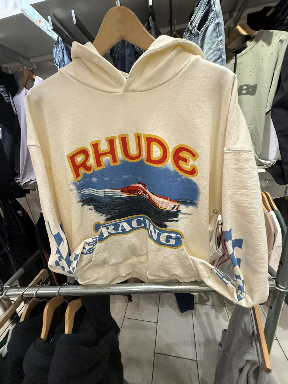 Rhude Rhude cigarette racing hoodie Size US XS / EU 42 / 0 - 1 Thumbnail