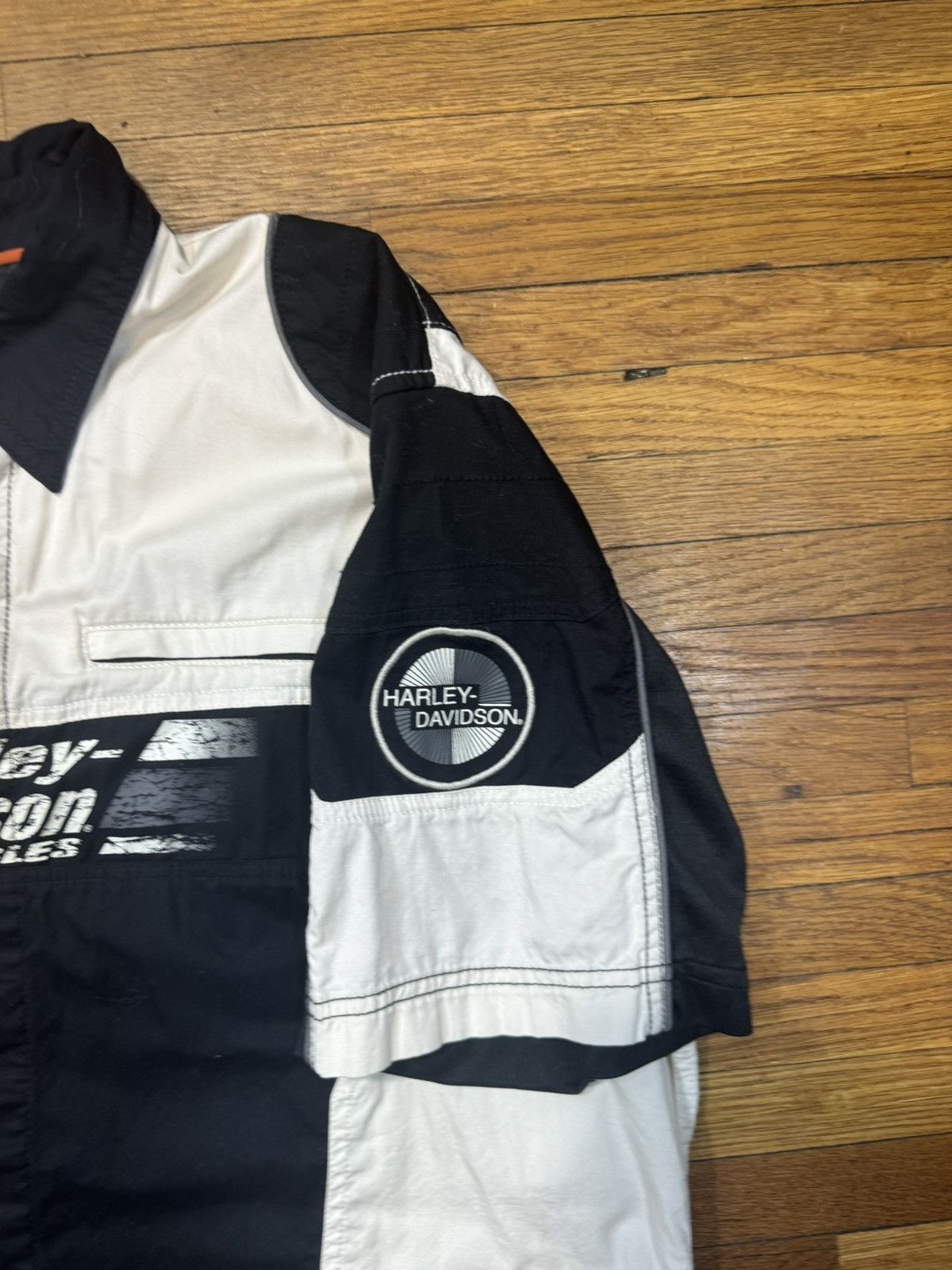 Harley Davidson Vintage Harley Davidson Button Up Shirt Size US XL / EU 56 / 4 - 5 Thumbnail
