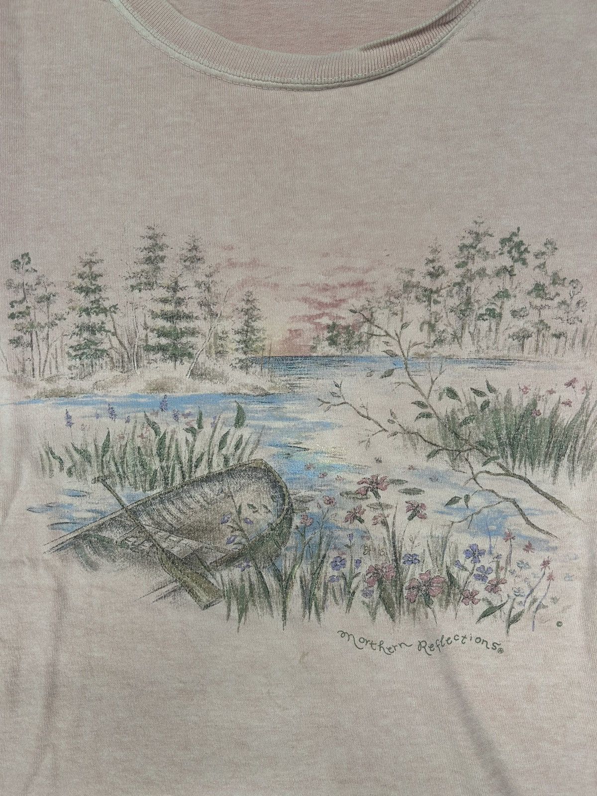 Northern Reflections × Vintage Crazy Vintage 90s Pink Northern Reflections Essential Shirt Size US XXL / EU 58 / 5 - 2 Thumbnail