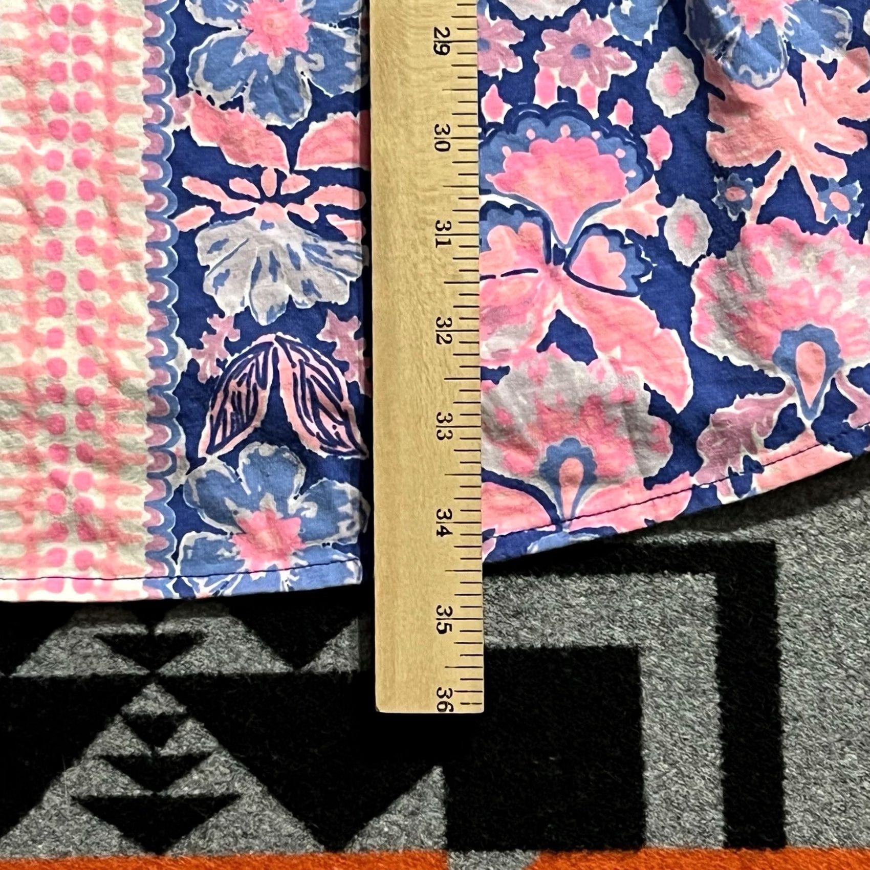 Lilly Pulitzer Lilly Pulitzer Marlowe Dress XS Iris Blue Windward Womens D6 Size XS / US 0-2 / IT 36-38 - 5 Thumbnail