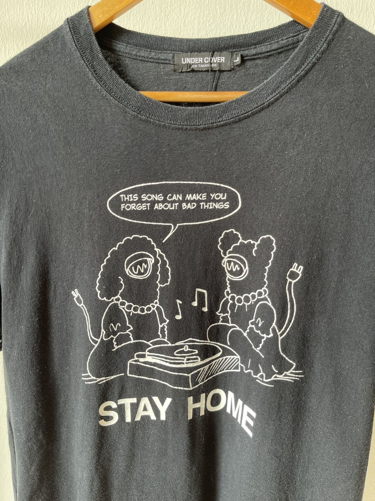 Undercover 2000s Undercover 'Stay Home' Tee Size US L / EU 52-54 / 3 - 4 Thumbnail