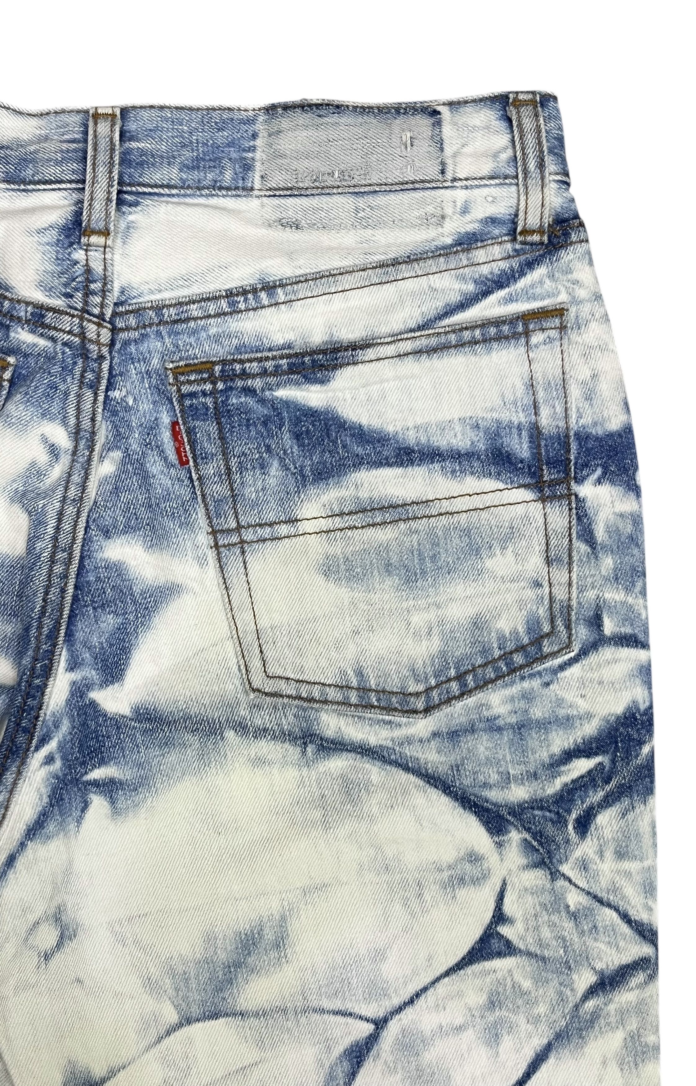 Big John ULTRA RARE🔥90’s BIG JOHN BIG-WASHING Acid Wash Flare Denim Size US 29 - 4 Thumbnail