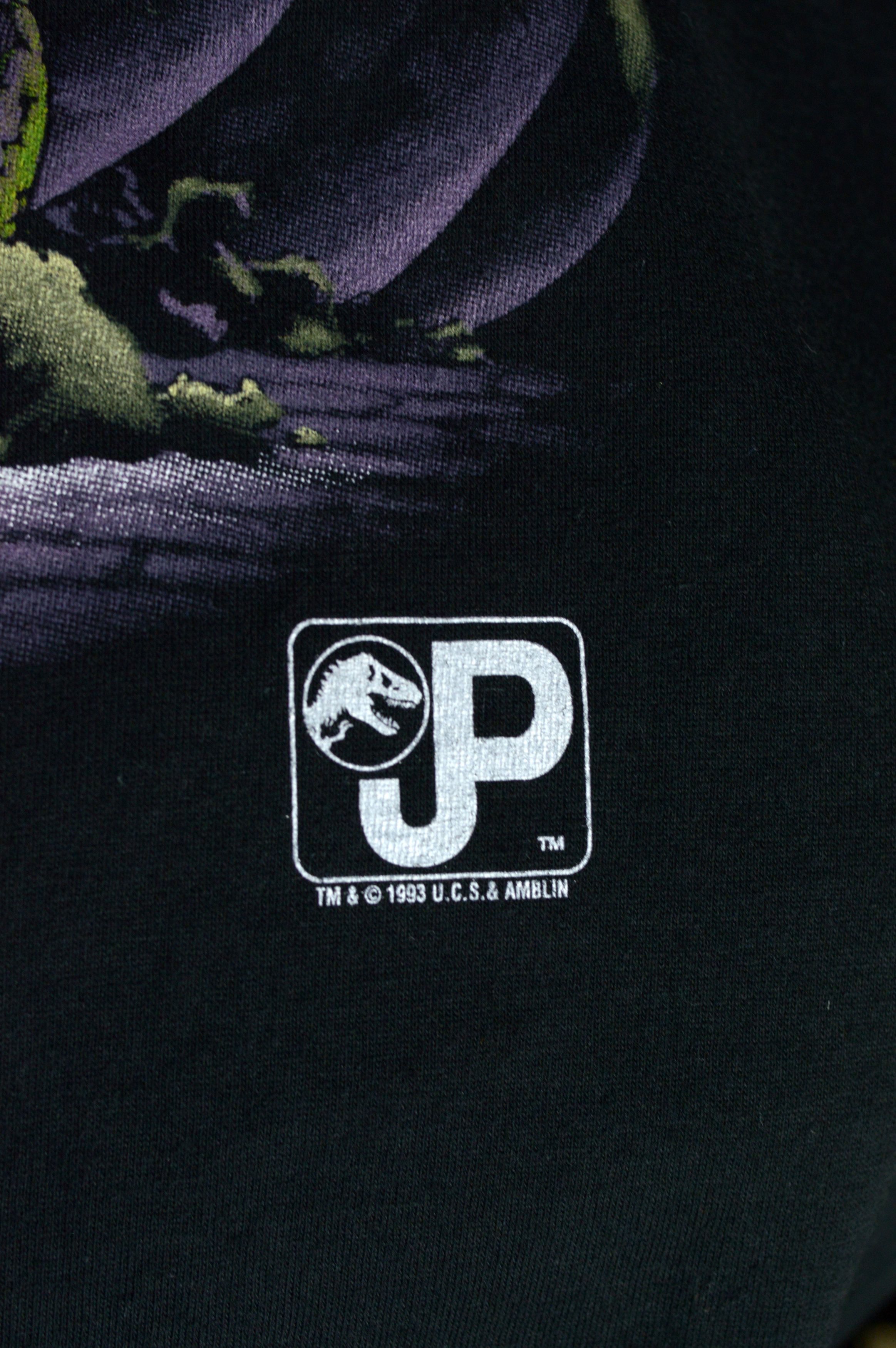 Vintage Vintage Jurassic Park 1993 Eggs Promo t shirt Size US M / EU 48-50 / 2 - 3 Thumbnail