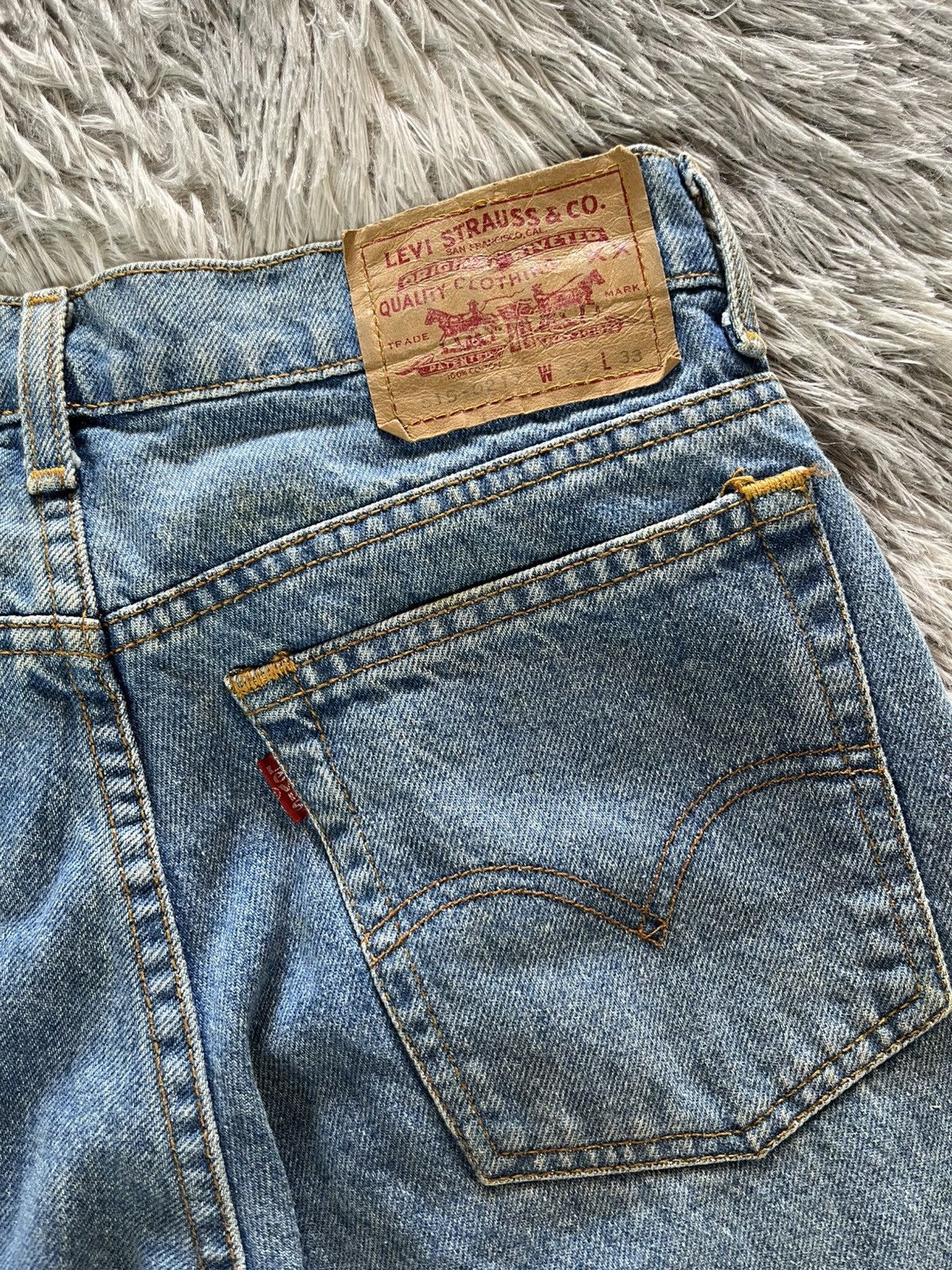Levi's Vintage Clothing Vintage 90s Levi’s 515-0217 straightcut jeans Size US 28 / EU 44 - 3 Thumbnail