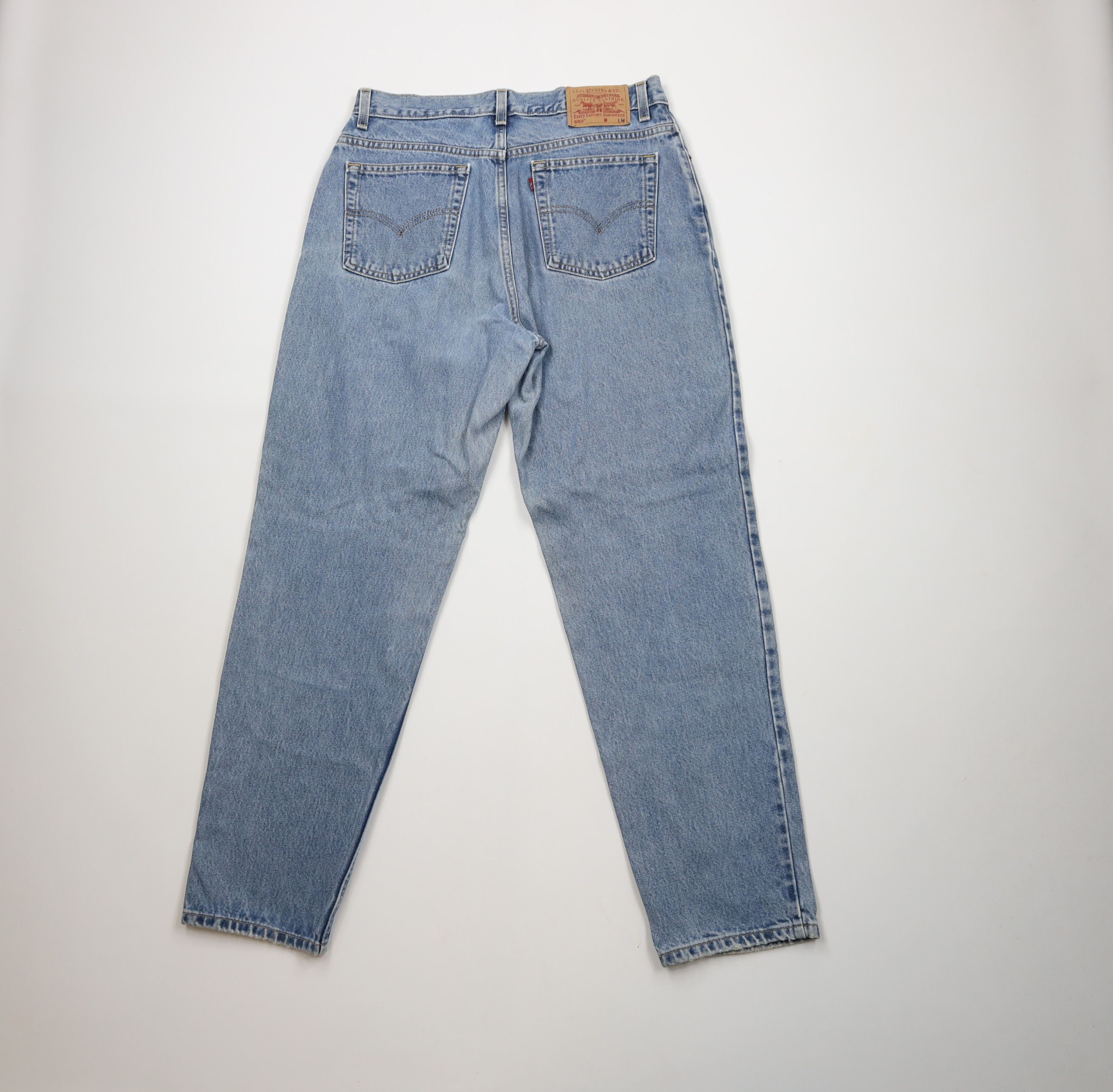 Levi's × Vintage Vintage Y2K 2002 Levis 550 Relaxed Tapered Leg Denim Jeans Size 36" / US 14 / IT 50 - 13 Thumbnail