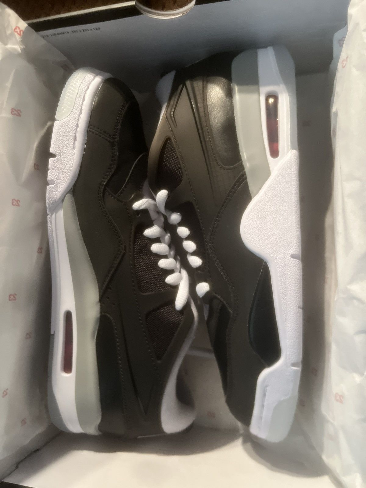 Jordan Brand Nike Air Jordan 4 Retro low RM PRM Black Metallic NEW OG Box Size US 10 / EU 43 - 21 Thumbnail