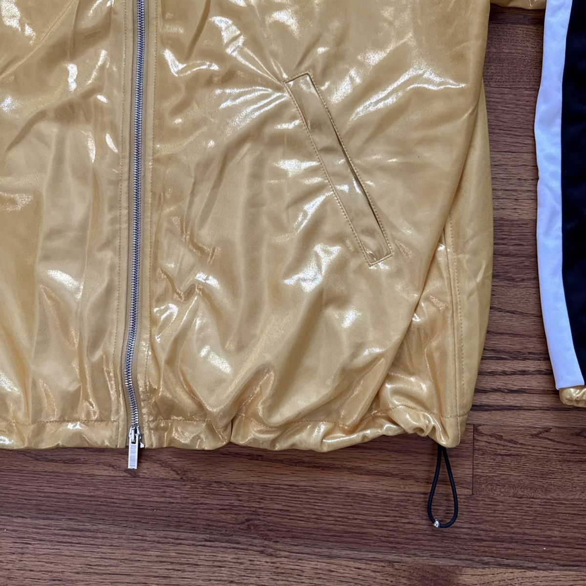 VTMNTS VTMNTS Men's Oversized Tracksuit Jacket In Gold Size US L / EU 52-54 / 3 - 4 Thumbnail
