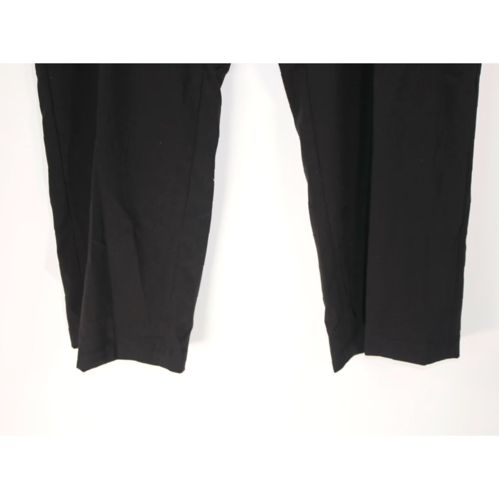 Essentials Amazon Essentials Mens Black Solid Classic Fit Flat Front Pants 42x29 Slashed Pockets Button Zipper High Rise All Season Golf Style Size US 42 / EU 58 - 4 Thumbnail