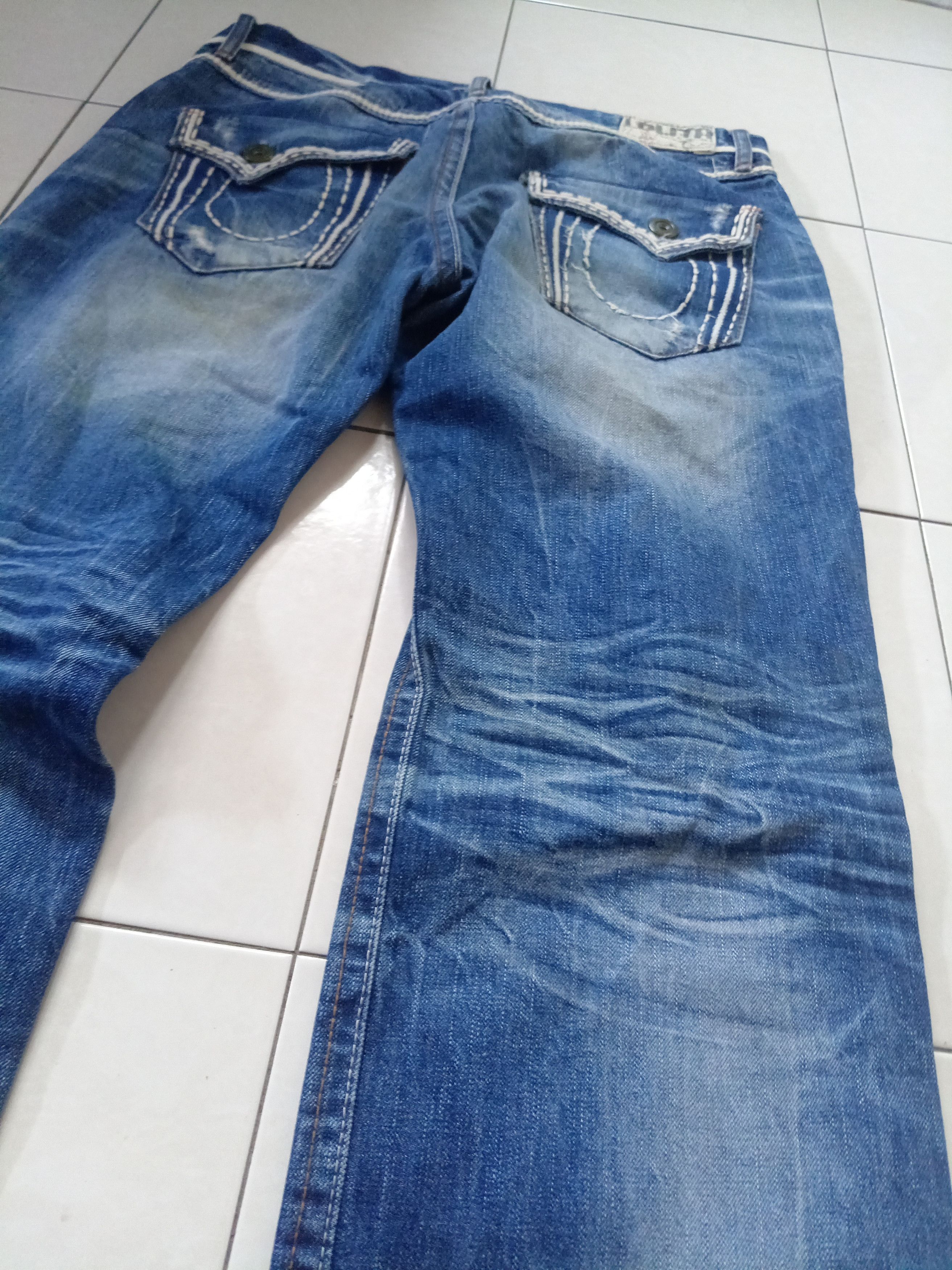 Lolita Jeans Lolita faded style jeans size 34/35 Size US 34 / EU 50 - 5 Thumbnail
