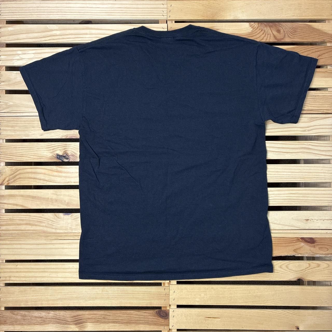Gildan "The Drinking Will..." Black Y2K Political Tee Size Medium Size US M / EU 48-50 / 2 - 2 Thumbnail