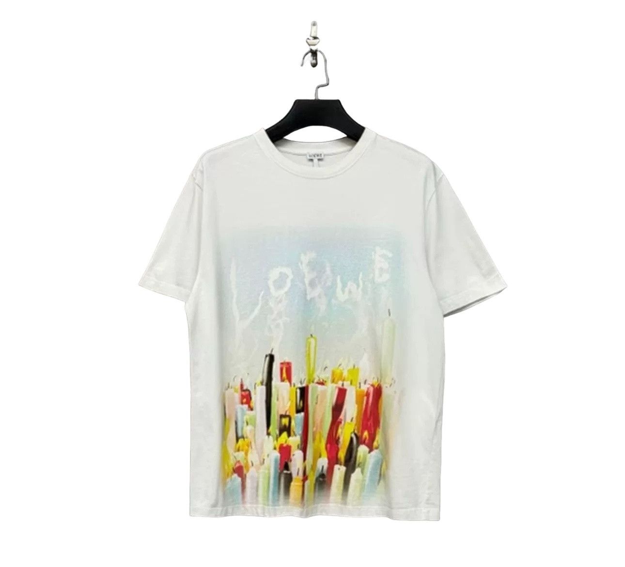 Loewe Loewe Candle Graphic Short Sleeve T-Shirt Size M Size US M / EU 48-50 / 2 - 1 Thumbnail