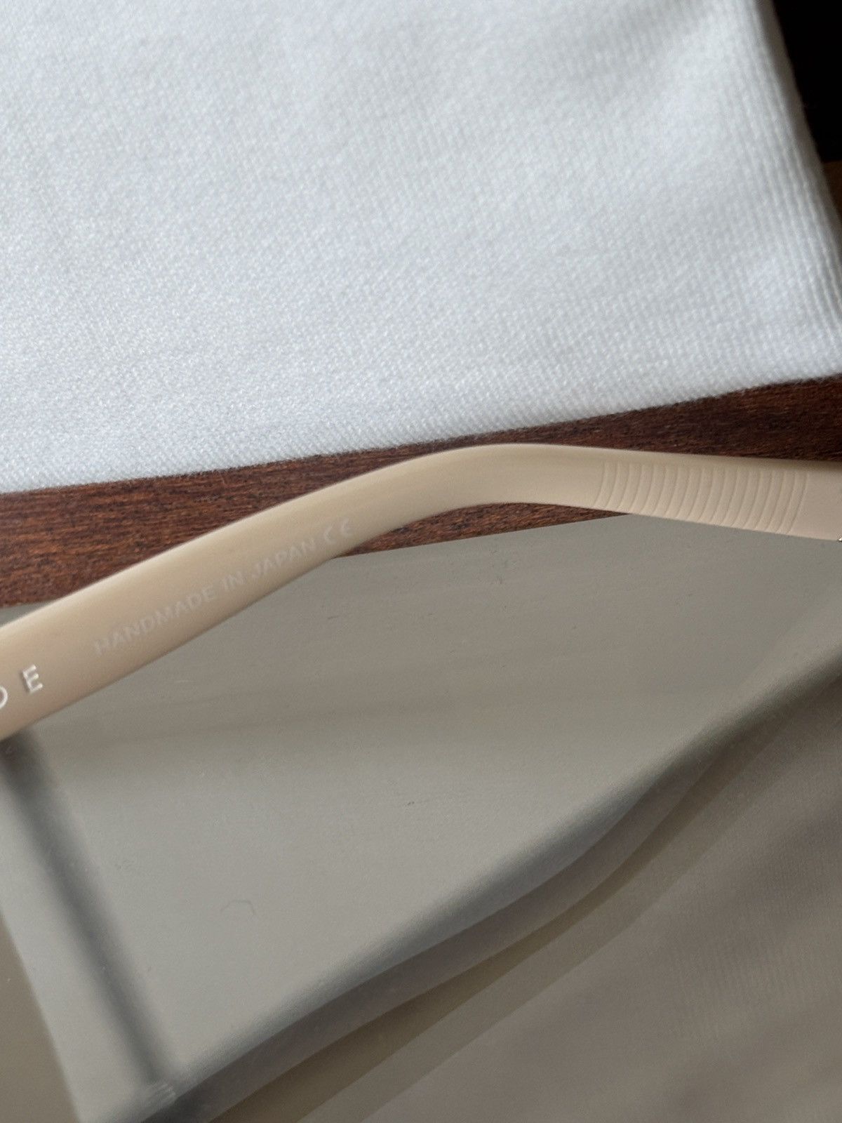 Rhude RHUDE - CREAM STEVE FRAME SUNGLASSES Size ONE SIZE - 14 Thumbnail
