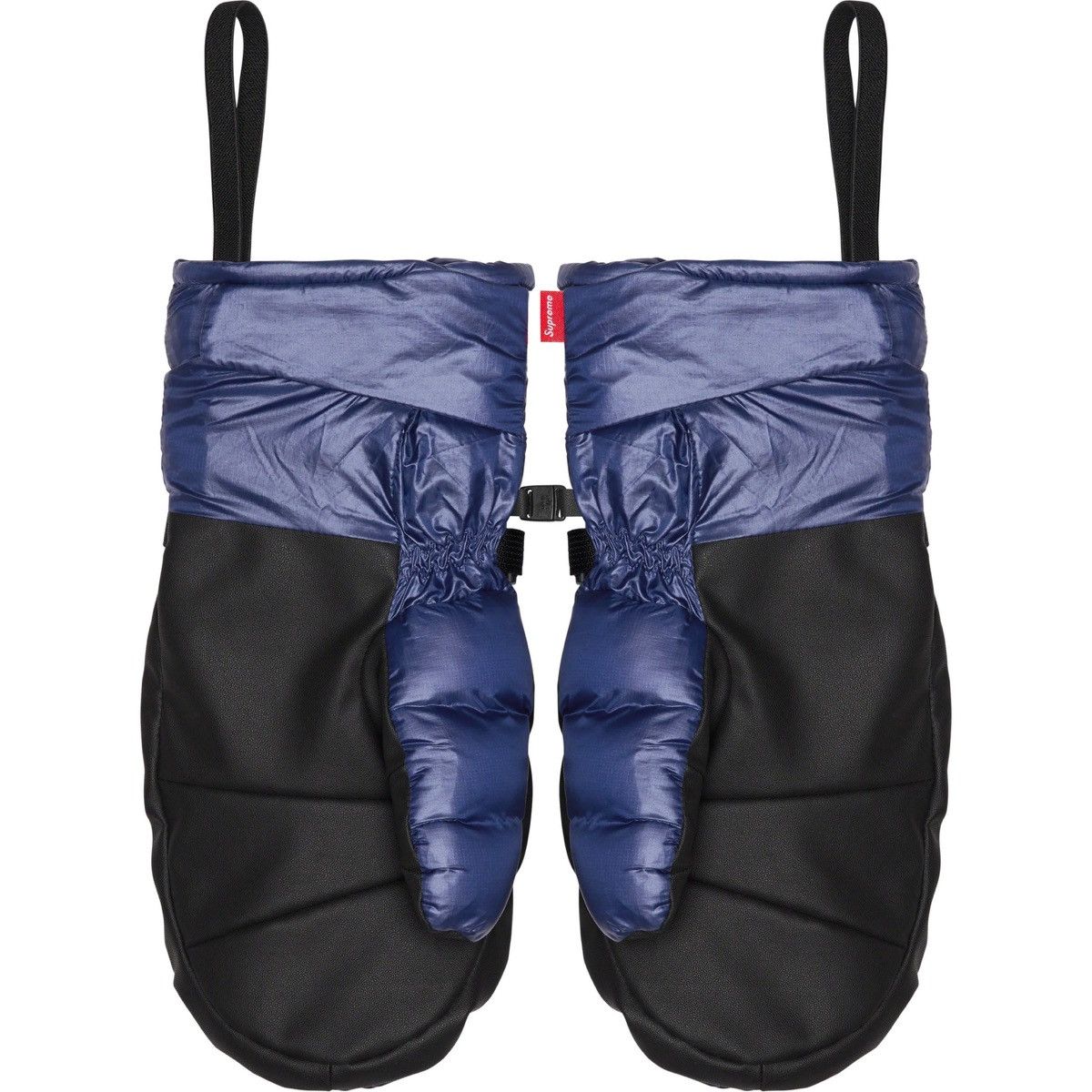 Supreme Supreme Featherweight Down Mittens FW23 Navy Size Large Size ONE SIZE - 2 Thumbnail