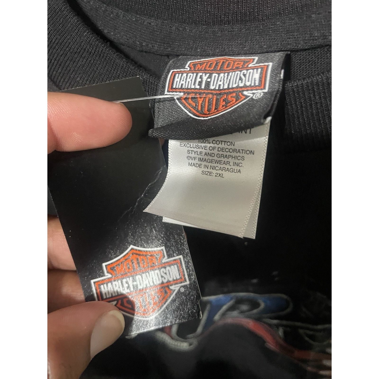 Harley Davidson Size 2XL- Vtg NWT #1 Dad Harley Davidson T Shirt Savannah GA Size US XXL / EU 58 / 5 - 3 Thumbnail