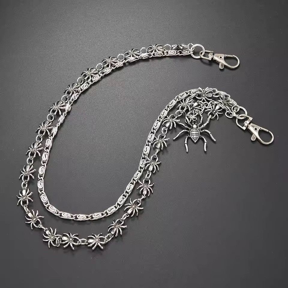 Japanese Brand Double Layer Spider Tasel Wallet Chain Size ONE SIZE - 2 Thumbnail
