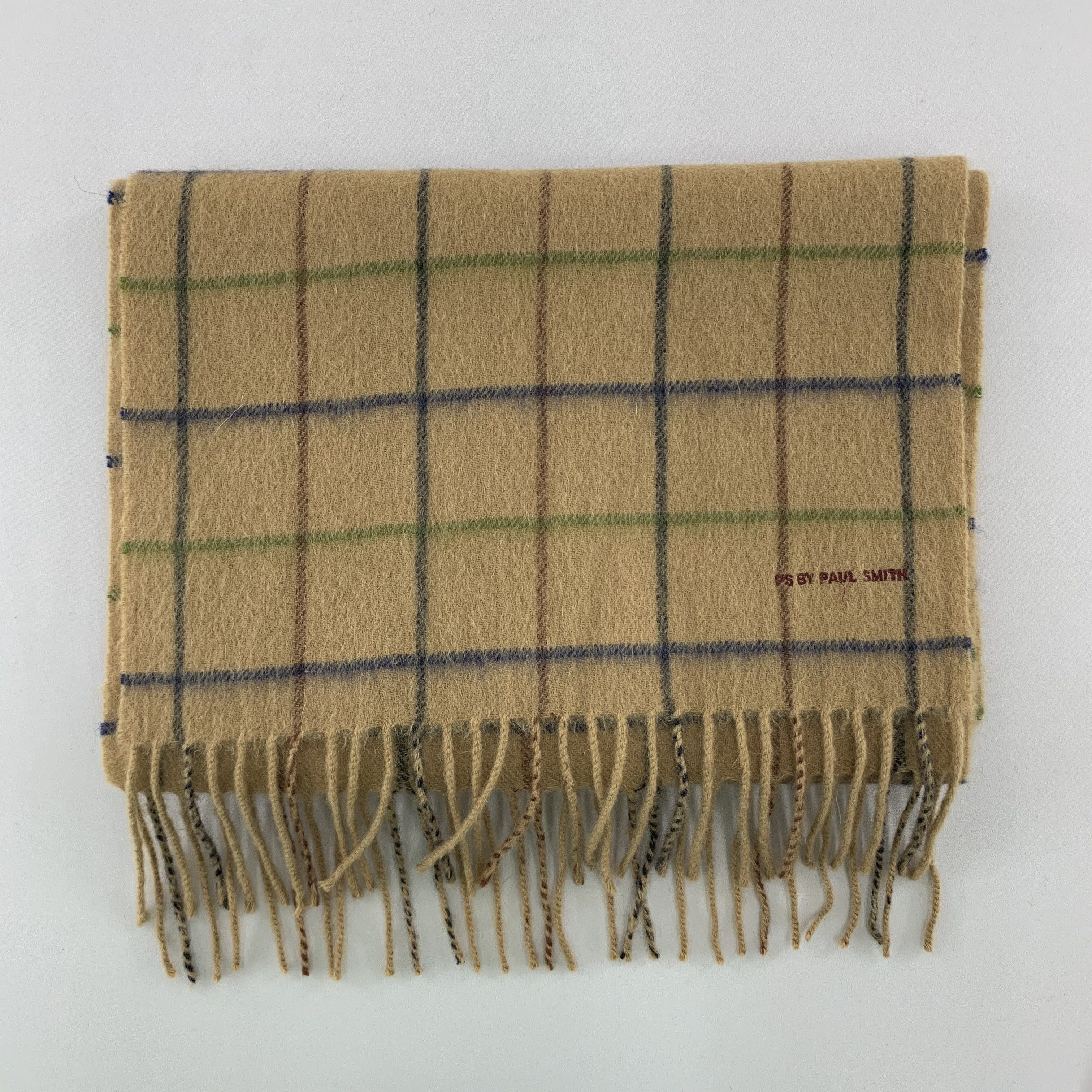 Paul Smith Paul Smith Scarf Wool Muffler Neck Wrap BL5182 Size ONE SIZE - 3 Thumbnail