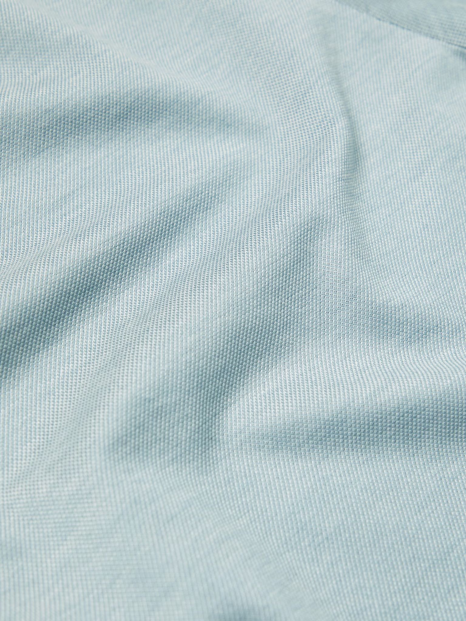 Loro Piana o1srvl11e0924 Oxford Polo Shirt in Light Blue Size US M / EU 48-50 / 2 - 3 Thumbnail