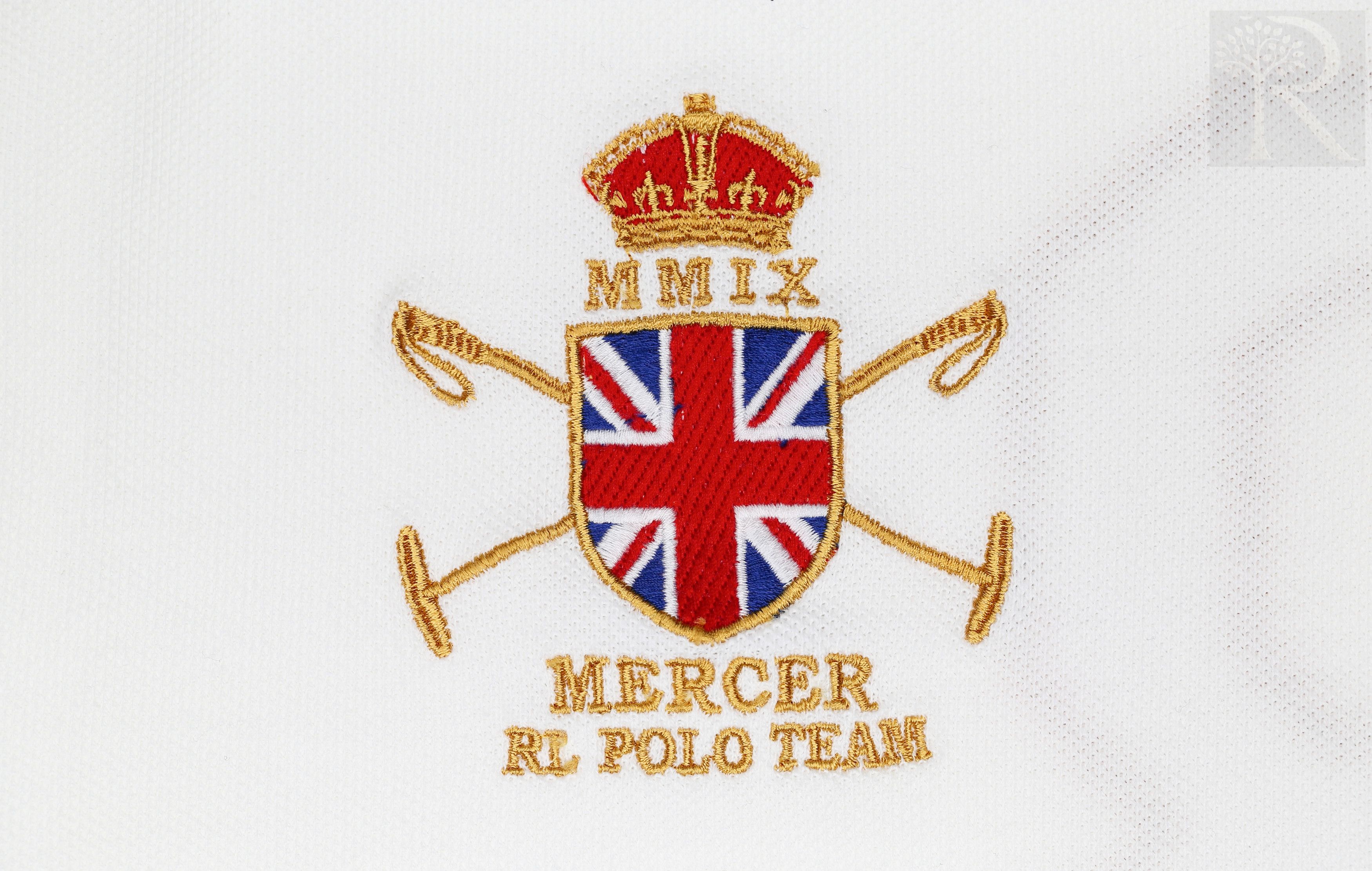 Polo Ralph Lauren NWT Polo Ralph Lauren LS Special Patch Polo "MMIX MERCER" M Size US M / EU 48-50 / 2 - 4 Thumbnail