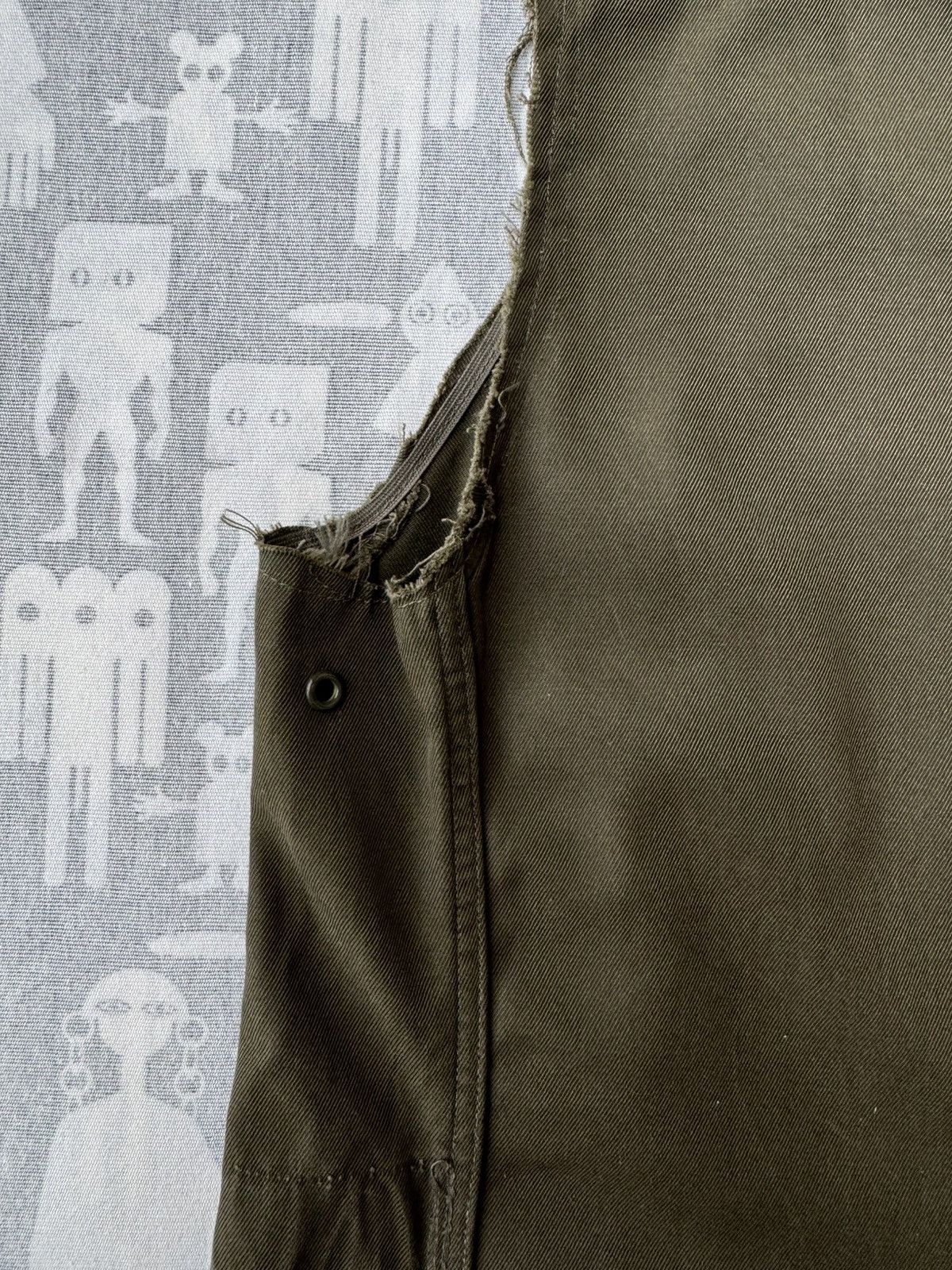 Maison Margiela Maison Martin Margiela SS00 Artisanal Reworked Army Vest Size US S / EU 44-46 / 1 - 9 Thumbnail