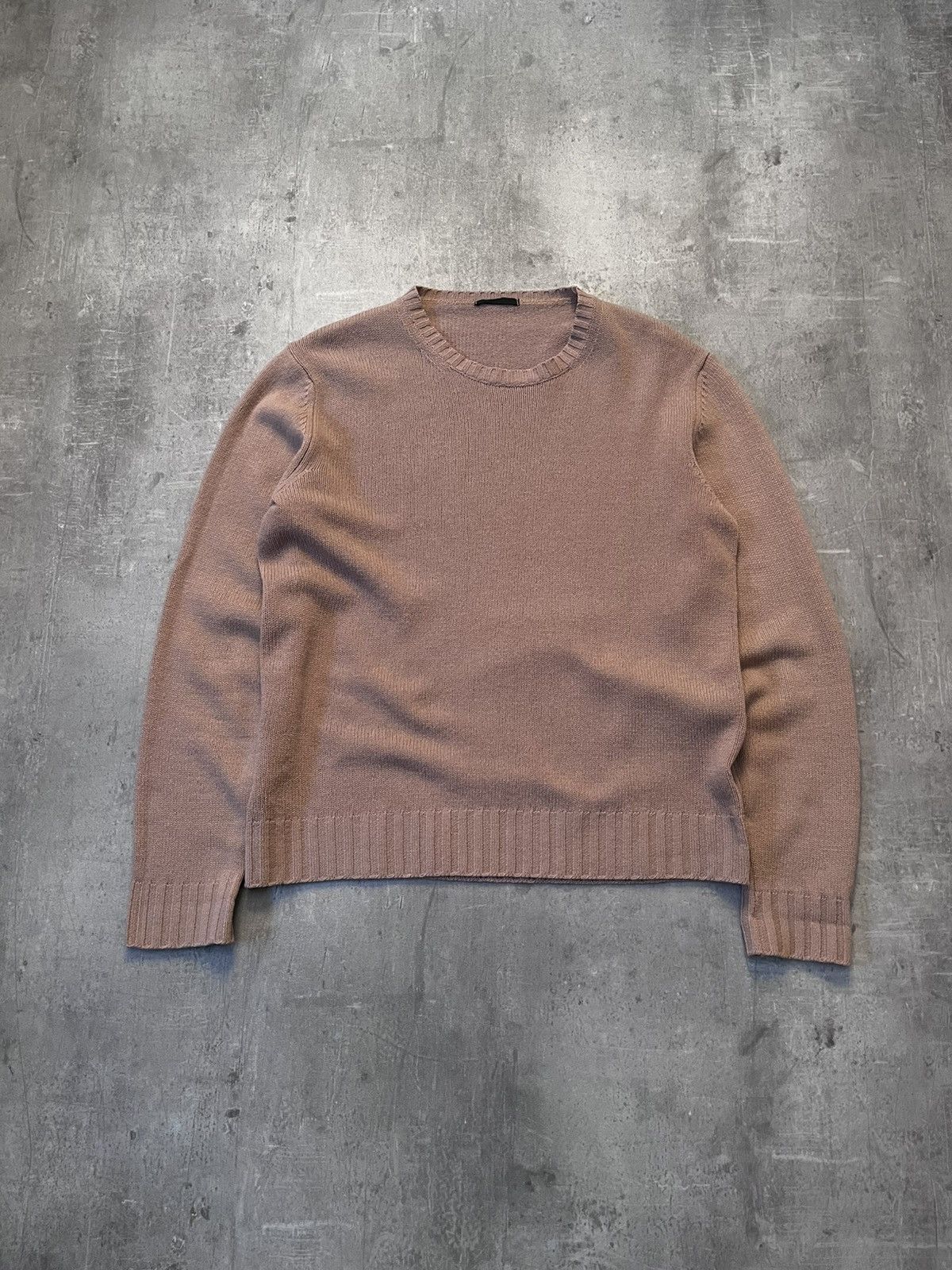 Helmut Lang Helmut Lang vintage brown sweater 00s wool Size US M / EU 48-50 / 2 - 1 Thumbnail
