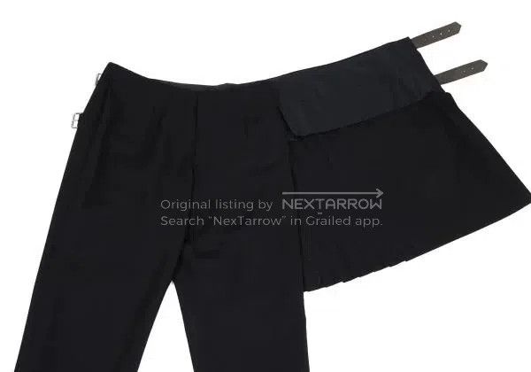 Comme des Garcons Comme Des Garcons size M Black retro pleated skirt pants Size 23" - 6 Thumbnail
