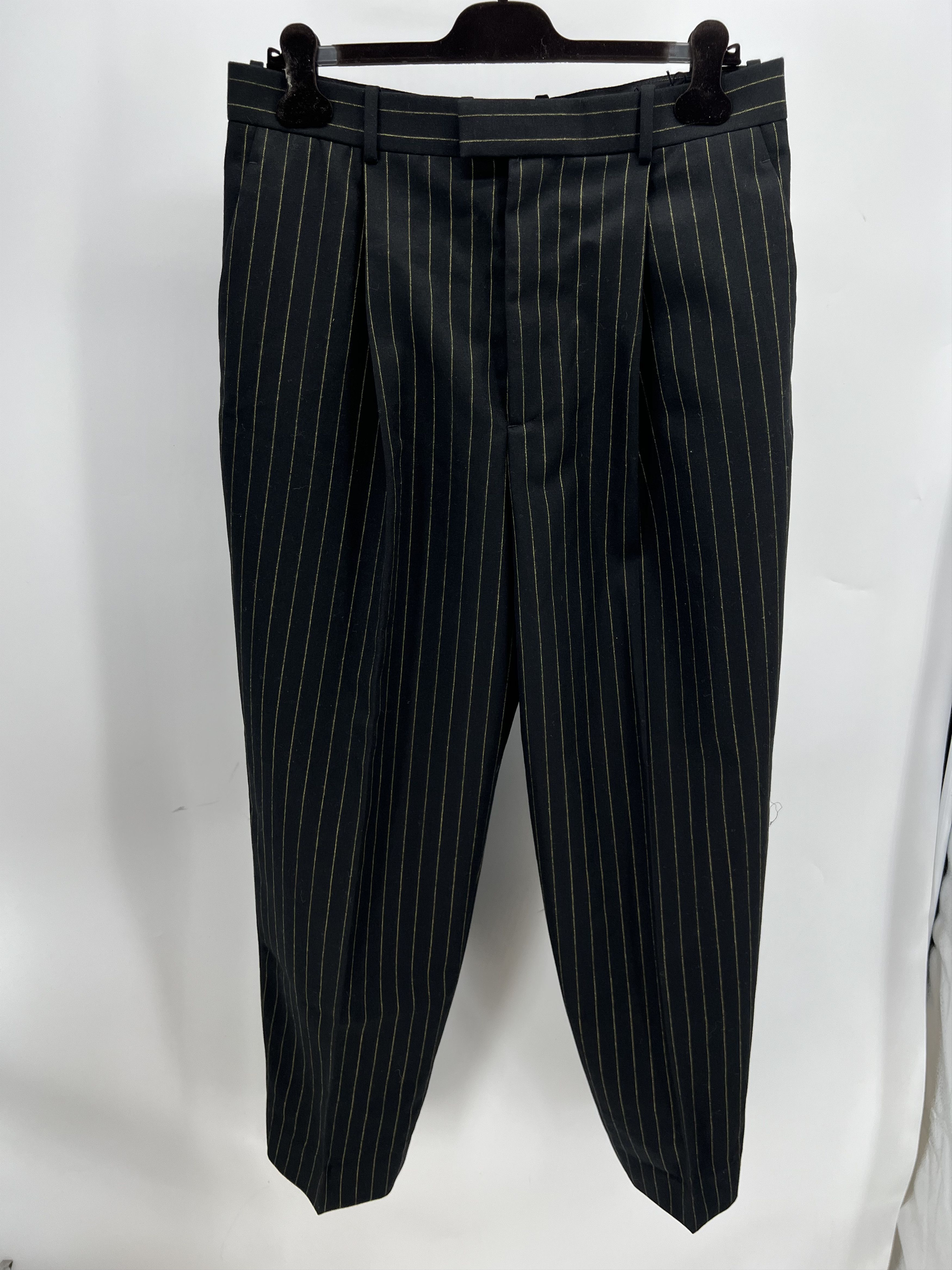 Bottega Veneta Bottega Veneta Pinstripe Trousers Size 48 Size US 32 / EU 48 - 1 Thumbnail