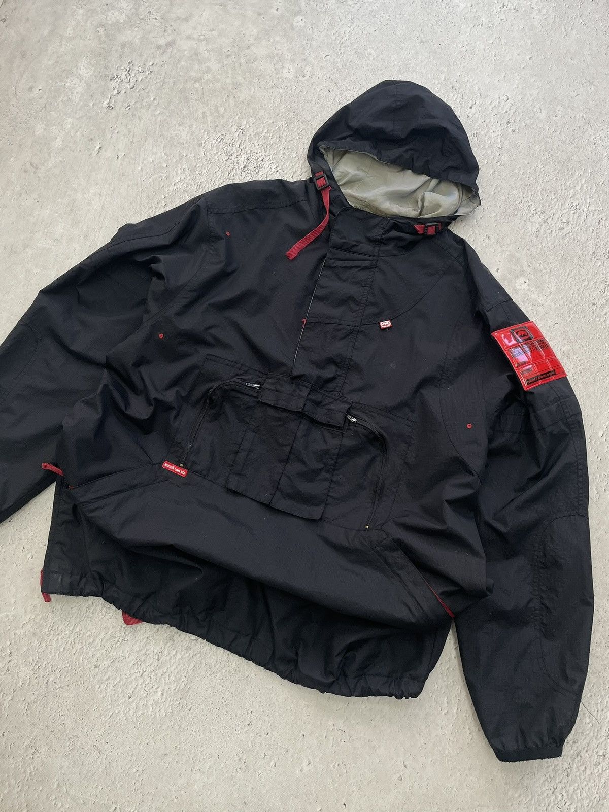 Ecko Unltd. Ecko unltd anorak jacket Multipocket rare Oakley style y2k Size US L / EU 52-54 / 3 - 3 Thumbnail