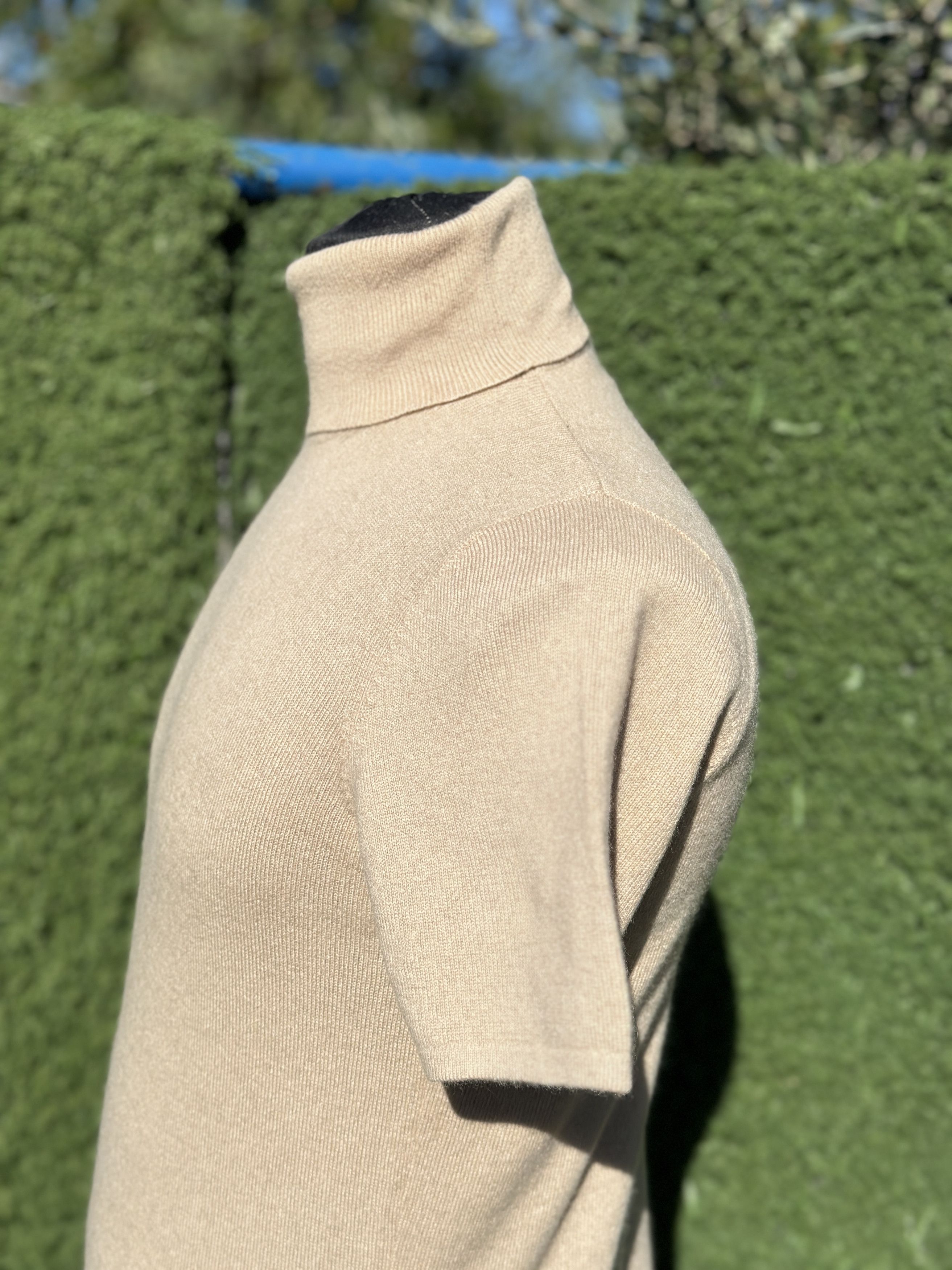 Brunello Cucinelli Cashmere Brunello Cucinelli Pullover Short Sleeve Size L XL Size L / US 10 / IT 46 - 8 Thumbnail
