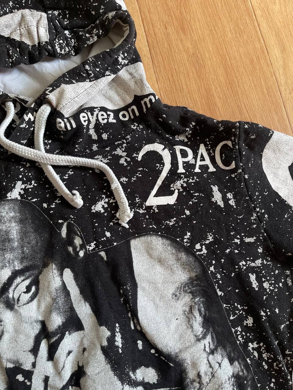 Rap Tees Vintage 2pac hoodie Tupac rap hoodie Size US S / EU 44-46 / 1 - 8 Thumbnail