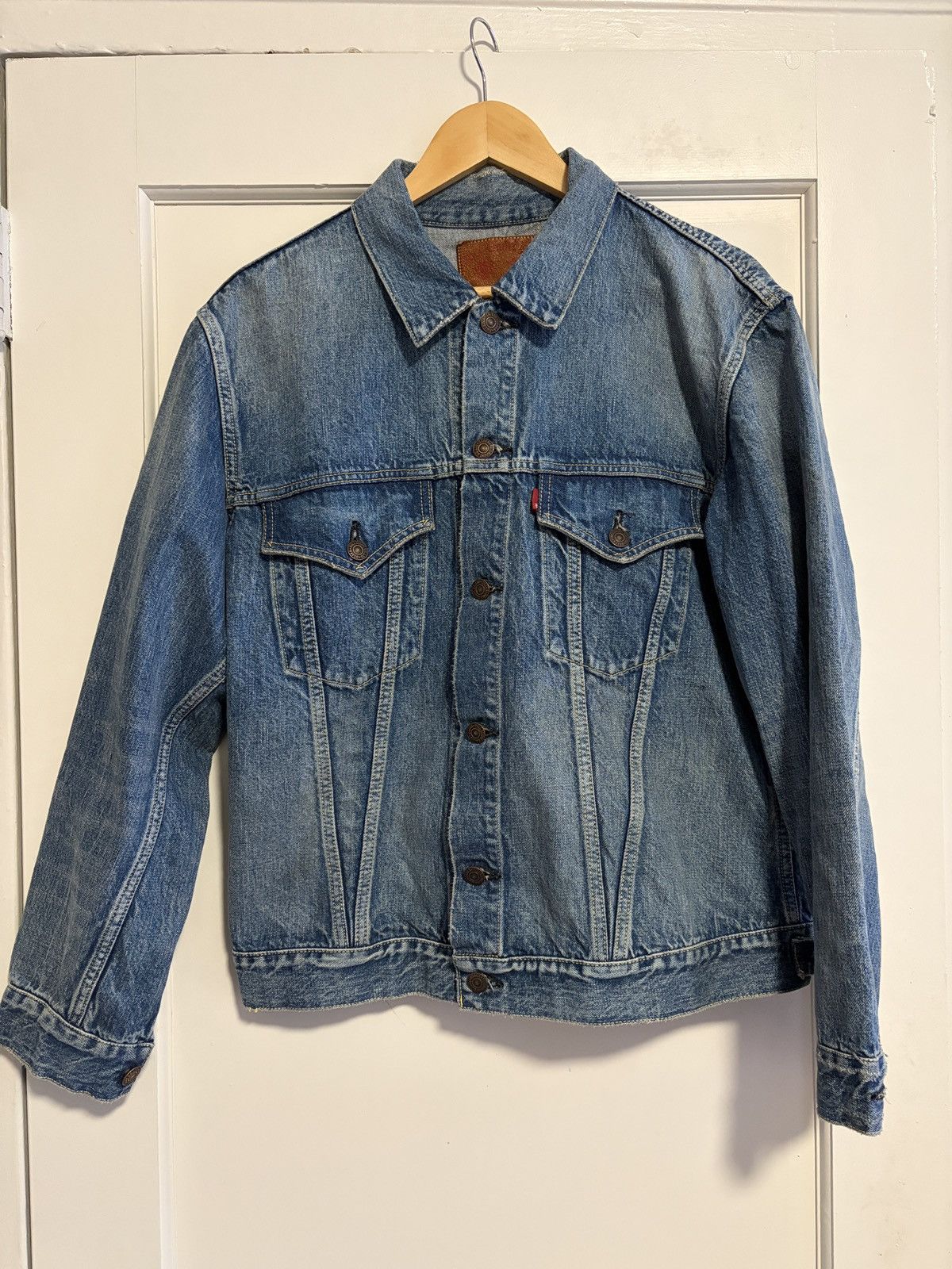 Full Count & Co. FullCount Dartford Type 3 Jacket - Hand Distressed sz 42 Size US L / EU 52-54 / 3 - 1 Thumbnail