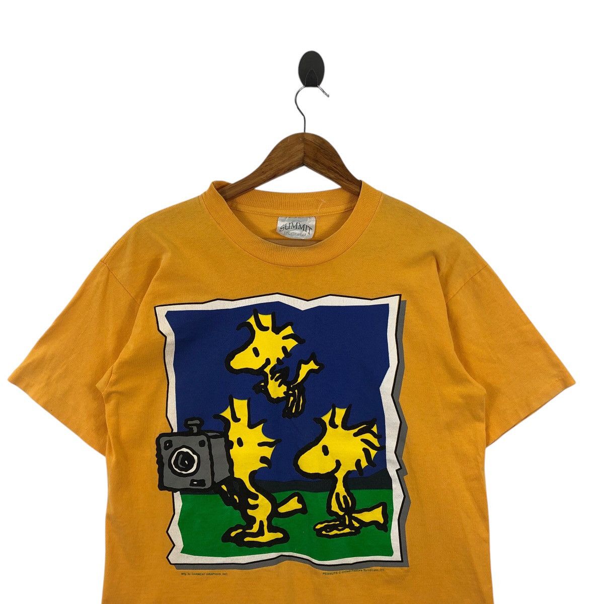 Peanuts × Vintage Vintage PEANUTS SNOOPY Made In Usa Big Logo T-Shirt Size US M / EU 48-50 / 2 - 3 Thumbnail